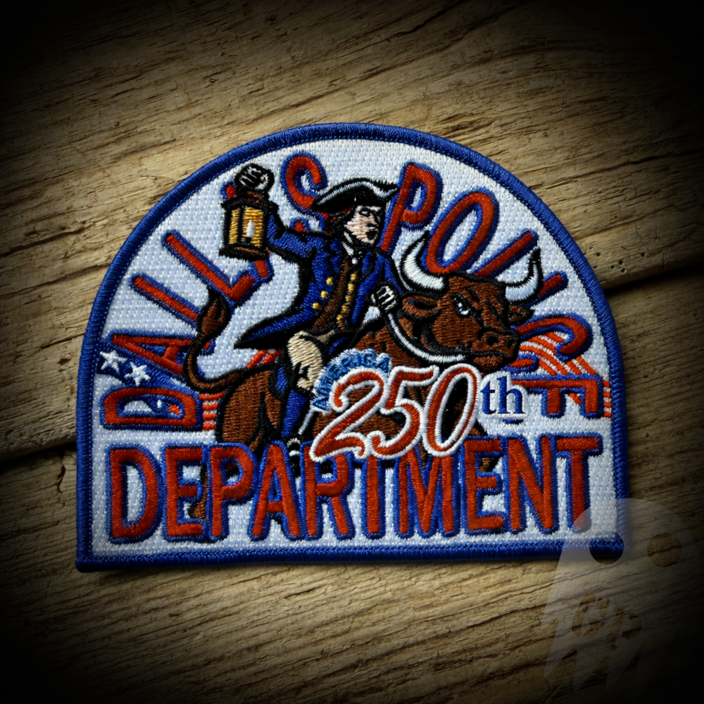 250th America PATCH - Dallas, TX PD 250th Anniversary of America Patch ...