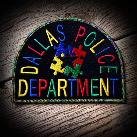 2024 Autism - Dallas, TX Police Department Autism Fundraiser Patch