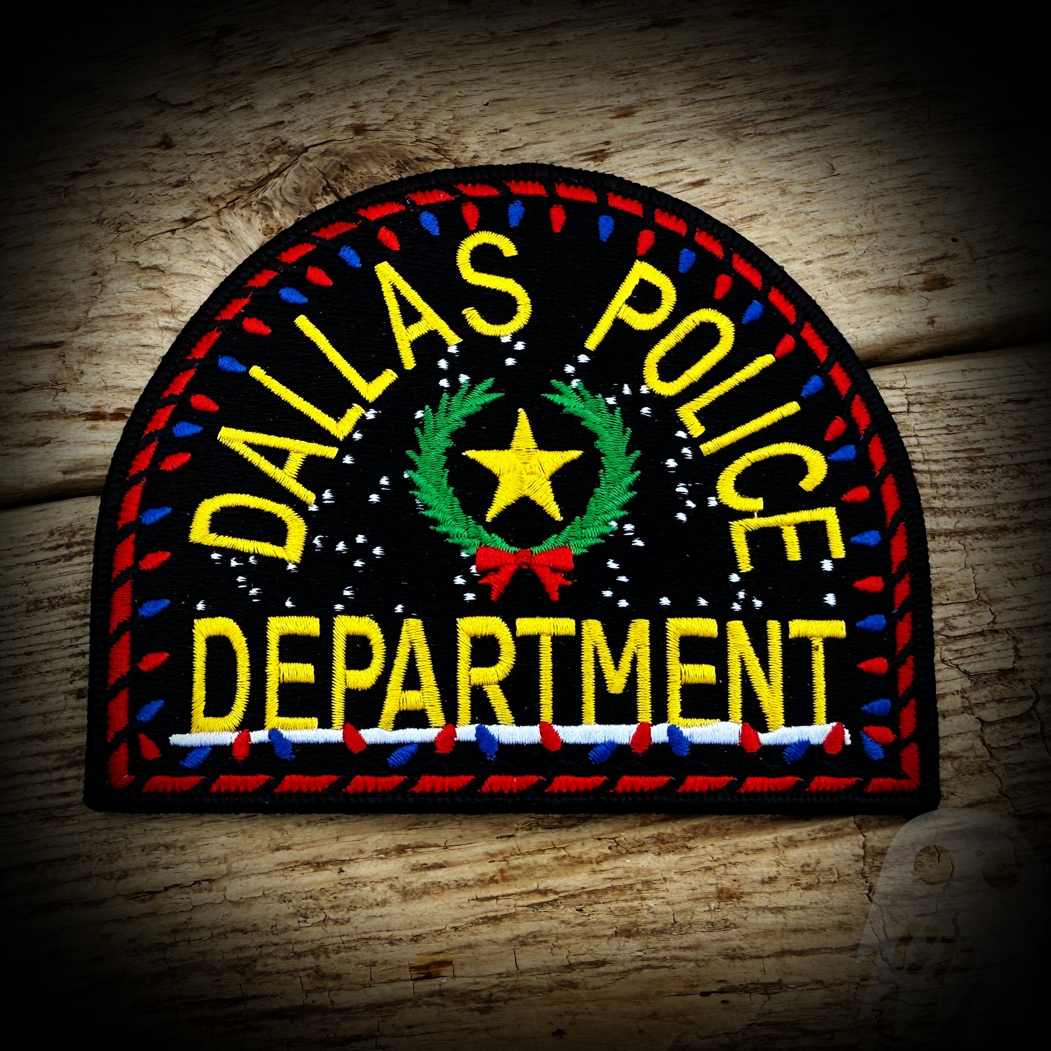 LIGHTS 2024 Christmas - Dallas, TX Police Department 2024 Christmas Lights Patch