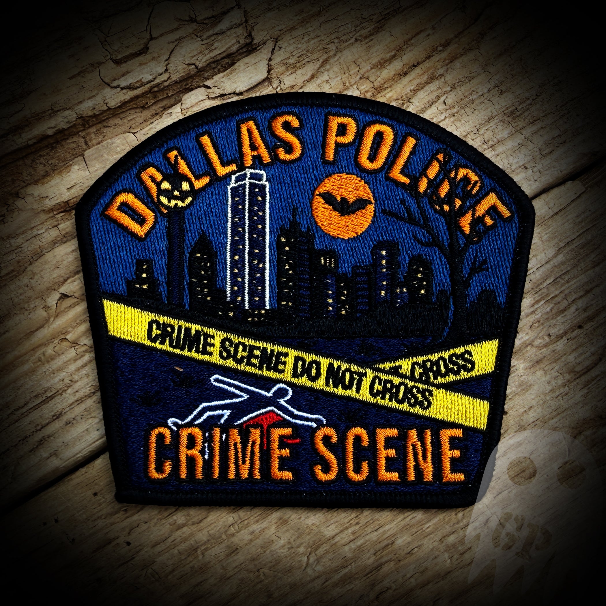 Crime Scene 2025 Halloween - Dallas, TX PD Crime Scene Unit 2025 Halloween Patch