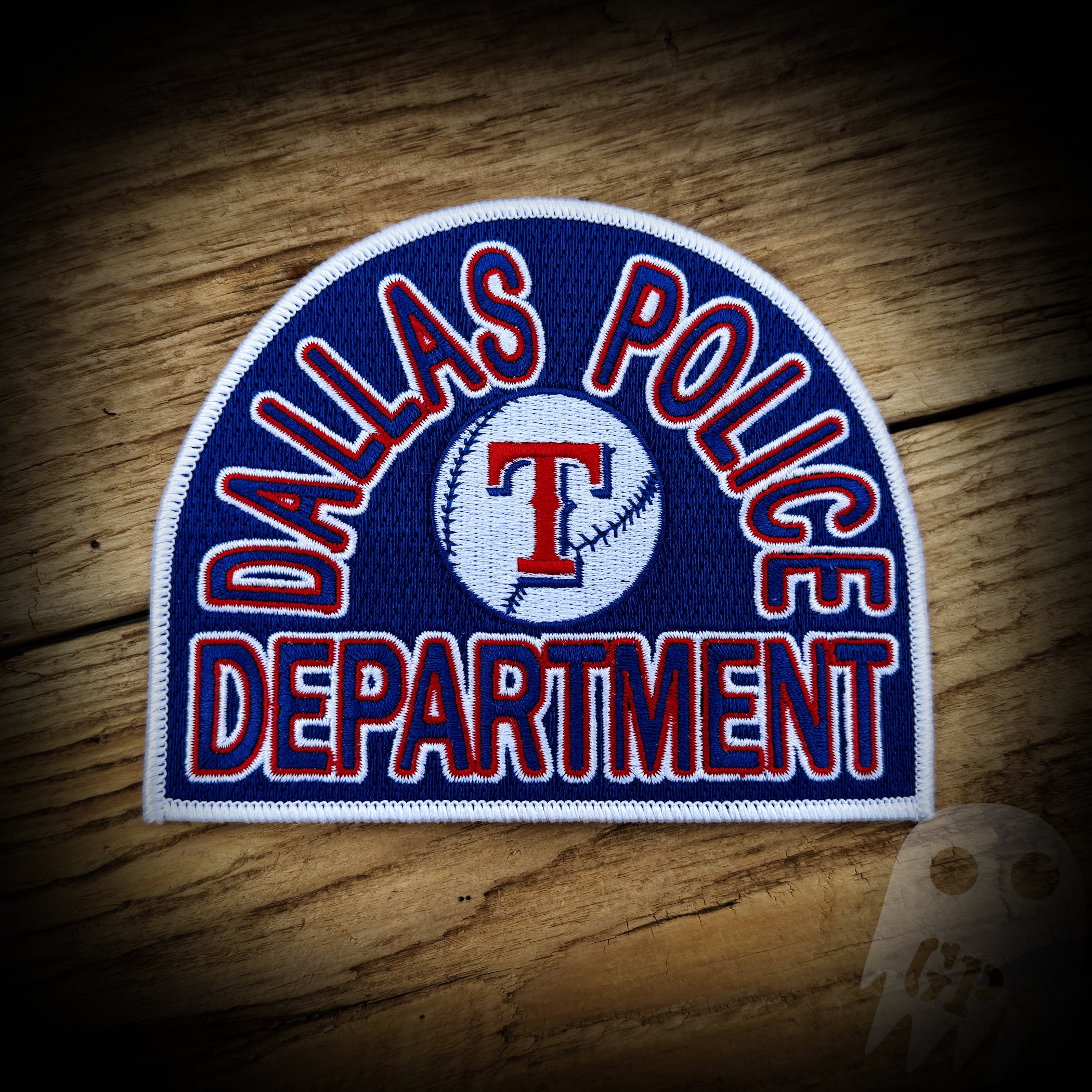 Rangers - Dallas, TX PD Texas Rangers MLB Patch