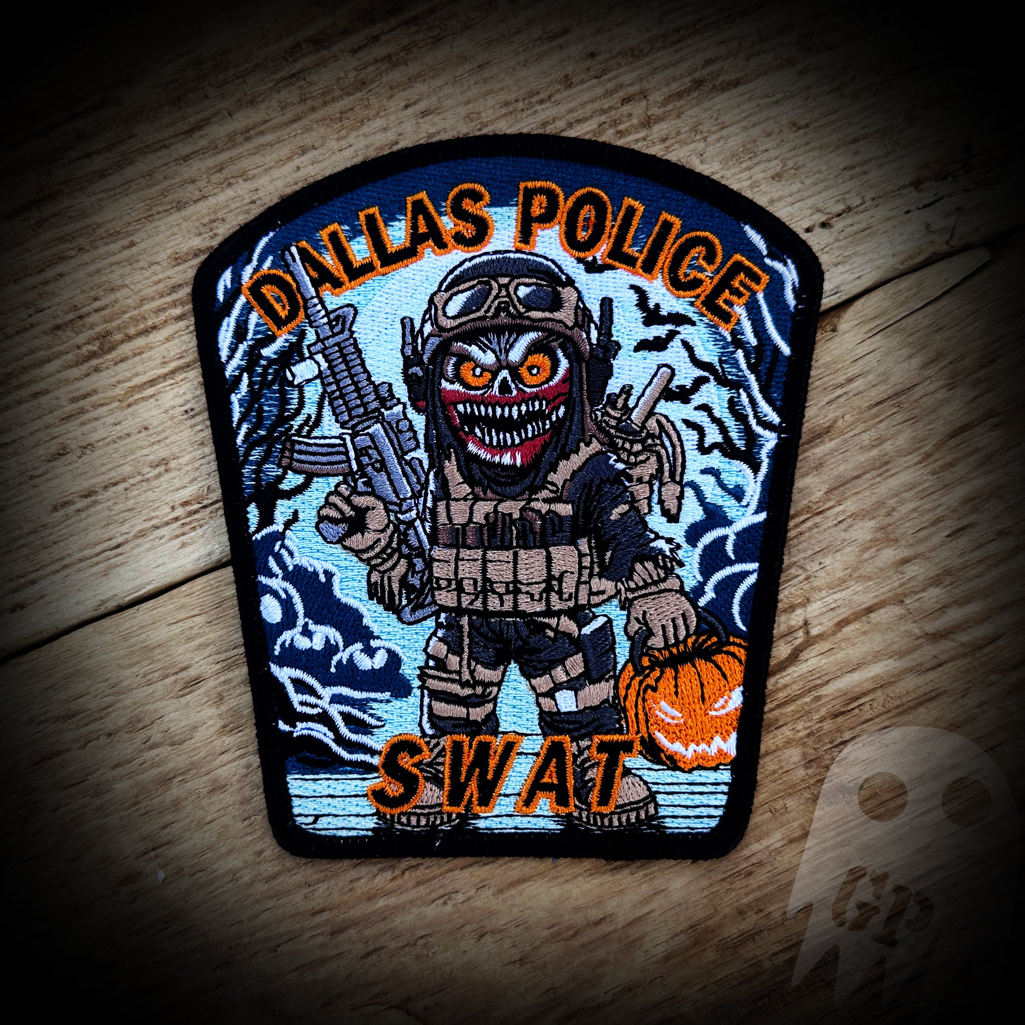 SWAT 2024 Halloween - Dallas, TX PD SWAT 2024 Halloween Patch SWAT SWAT SWAT