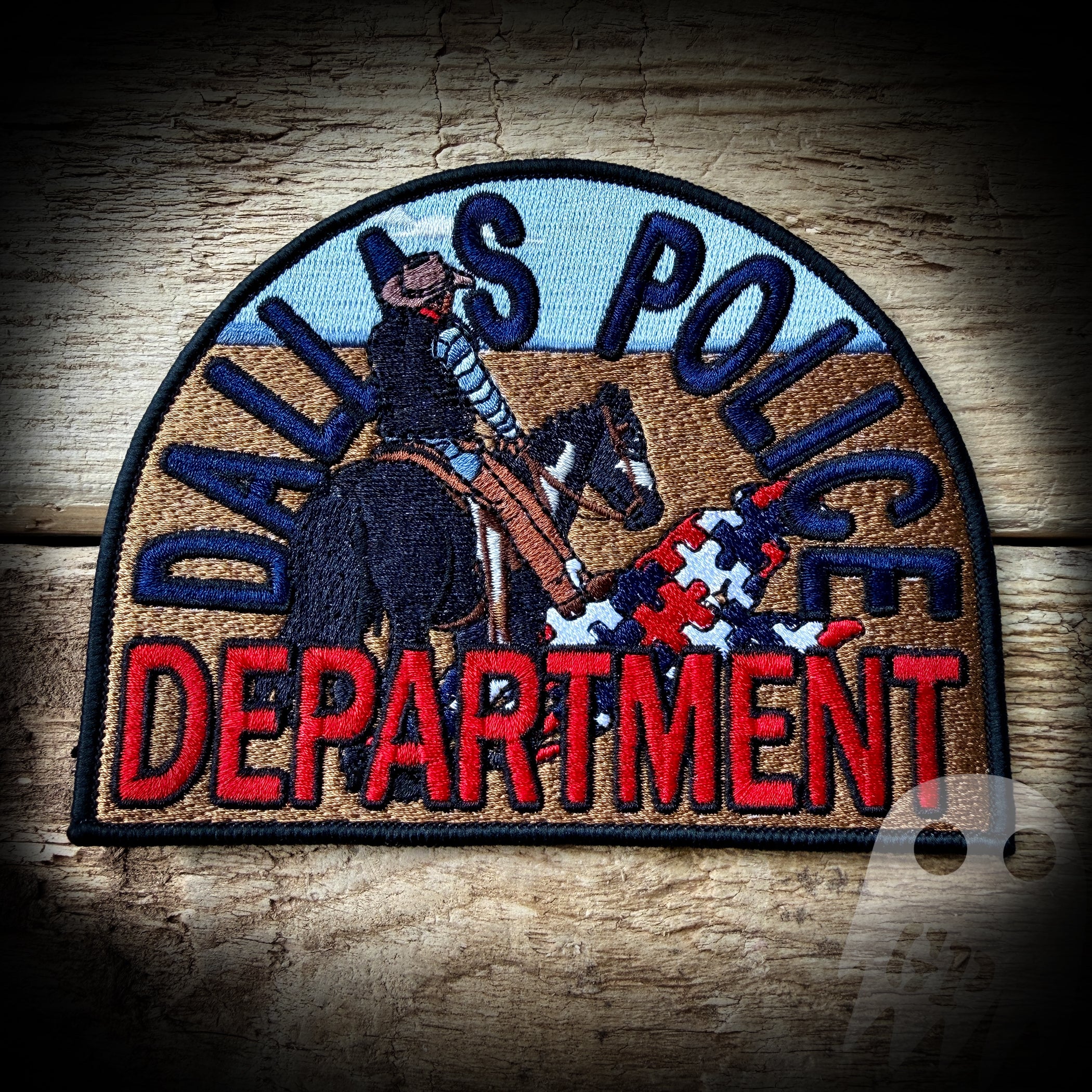 2026 Autism - Dallas, TX PD 2026 Autism Fundraiser Patch