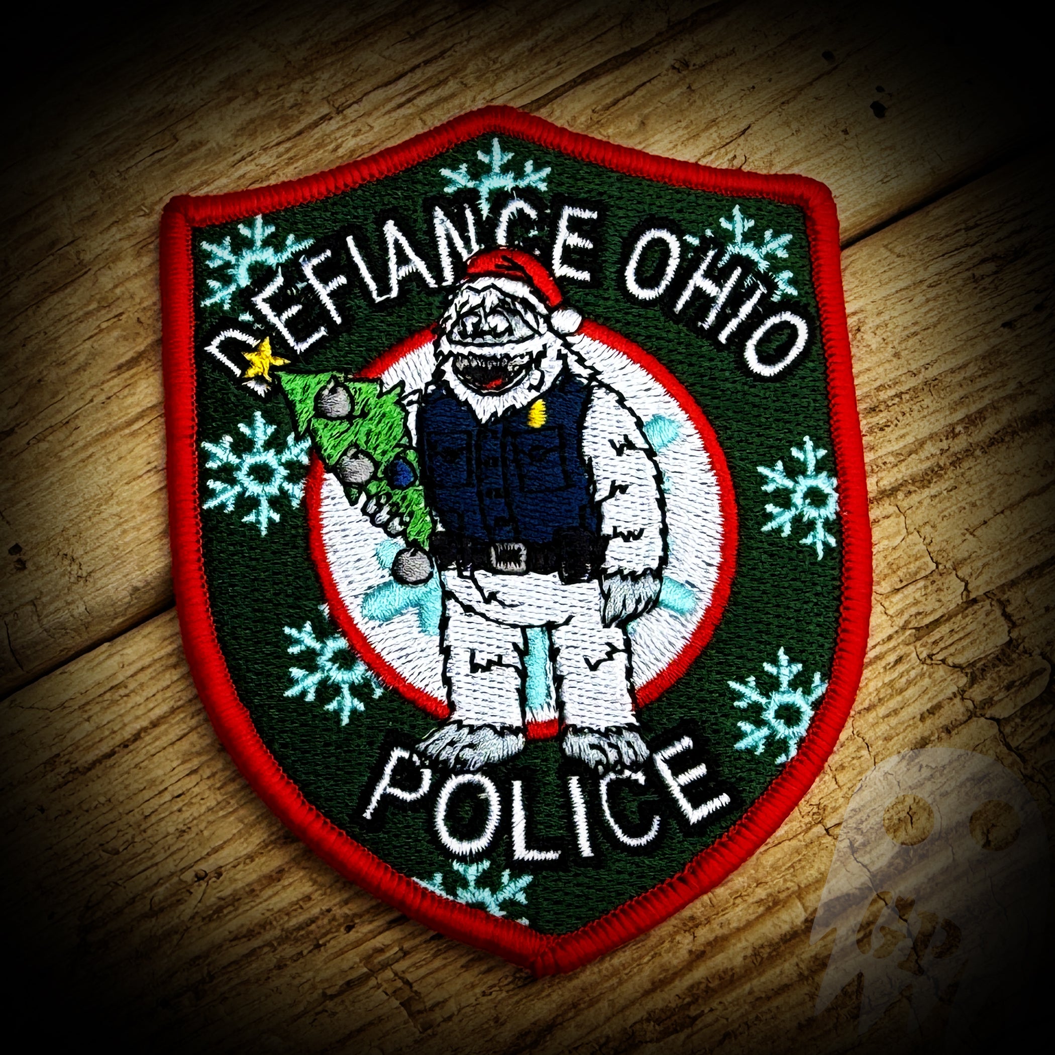 2025 Christmas - Defiance, OH PD 2025 Christmas Patch