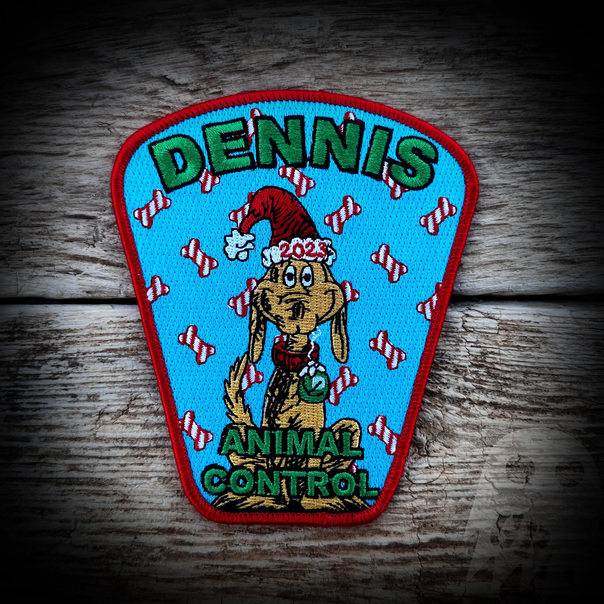 CHRISTMAS - Dennis, MA Animal Control 2023 Christmas Patch