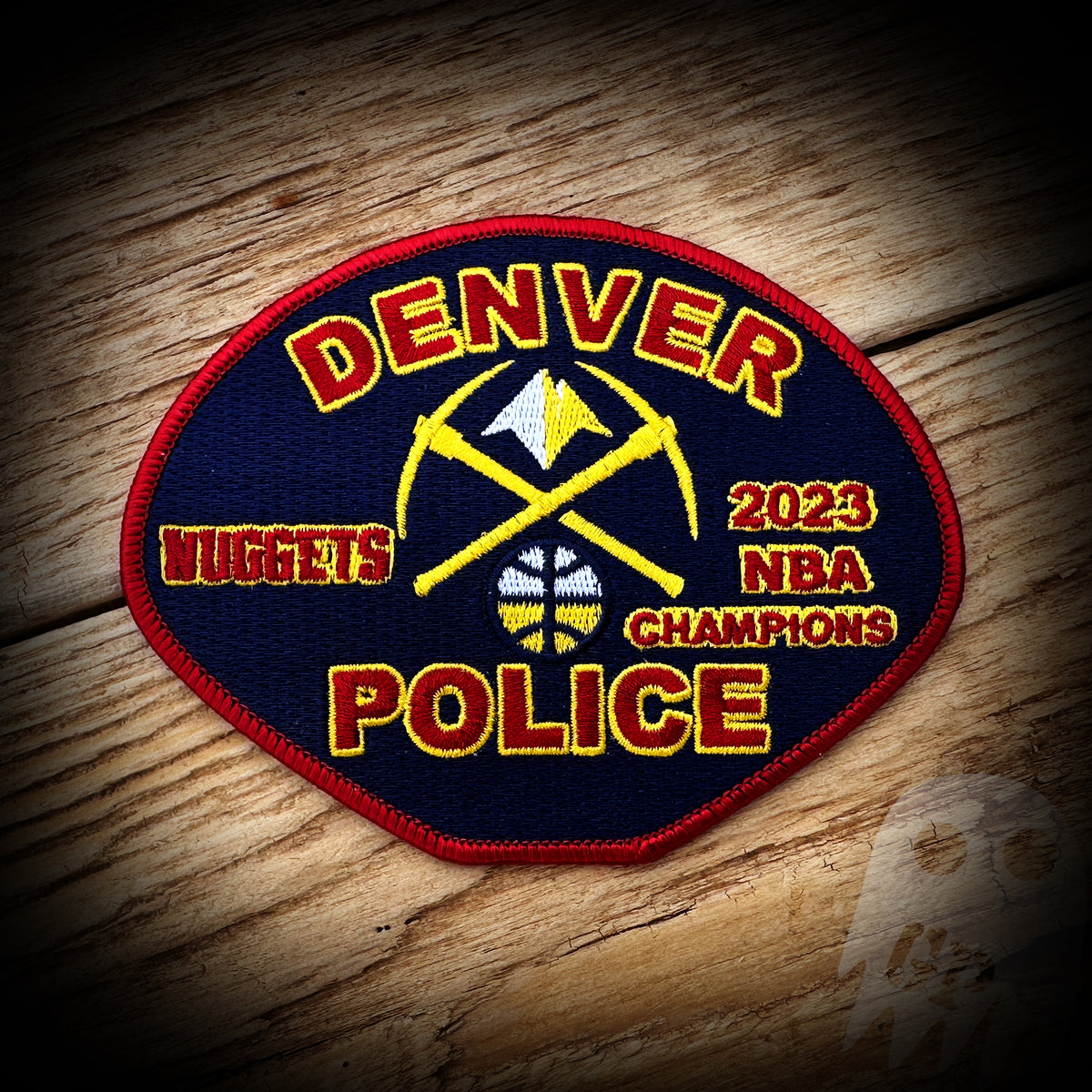 Nuggets - Denver, CO PD Nuggets Championship Patch – GHOST PATCH