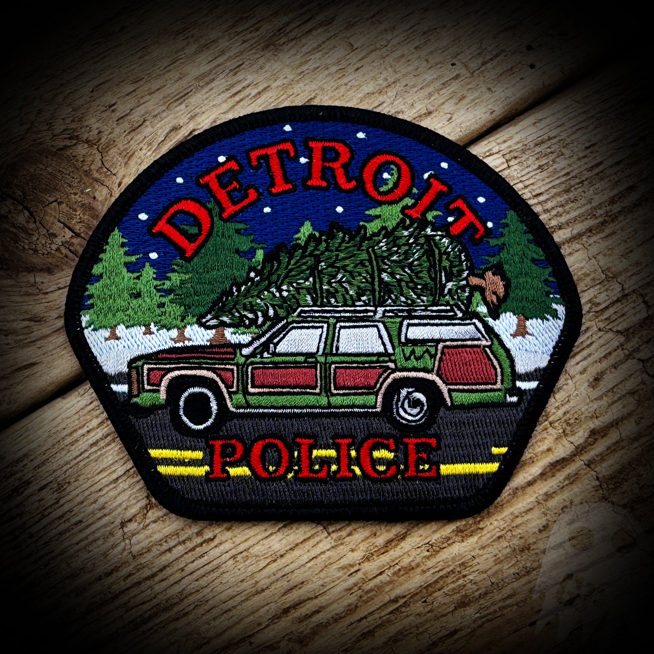 2024 Christmas - Detroit, MI Police Department 2024 Christmas Patch