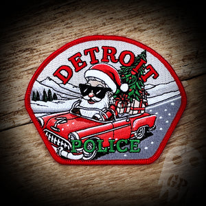 CHRISTMAS - Detroit, MI Police Department 2023 Christmas Patch