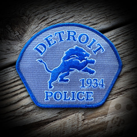 Lions - Detroit, MI Police Department Lions Patch