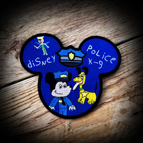 Magical Land Police K-9 unit - Little Boomer Kids Patch #5