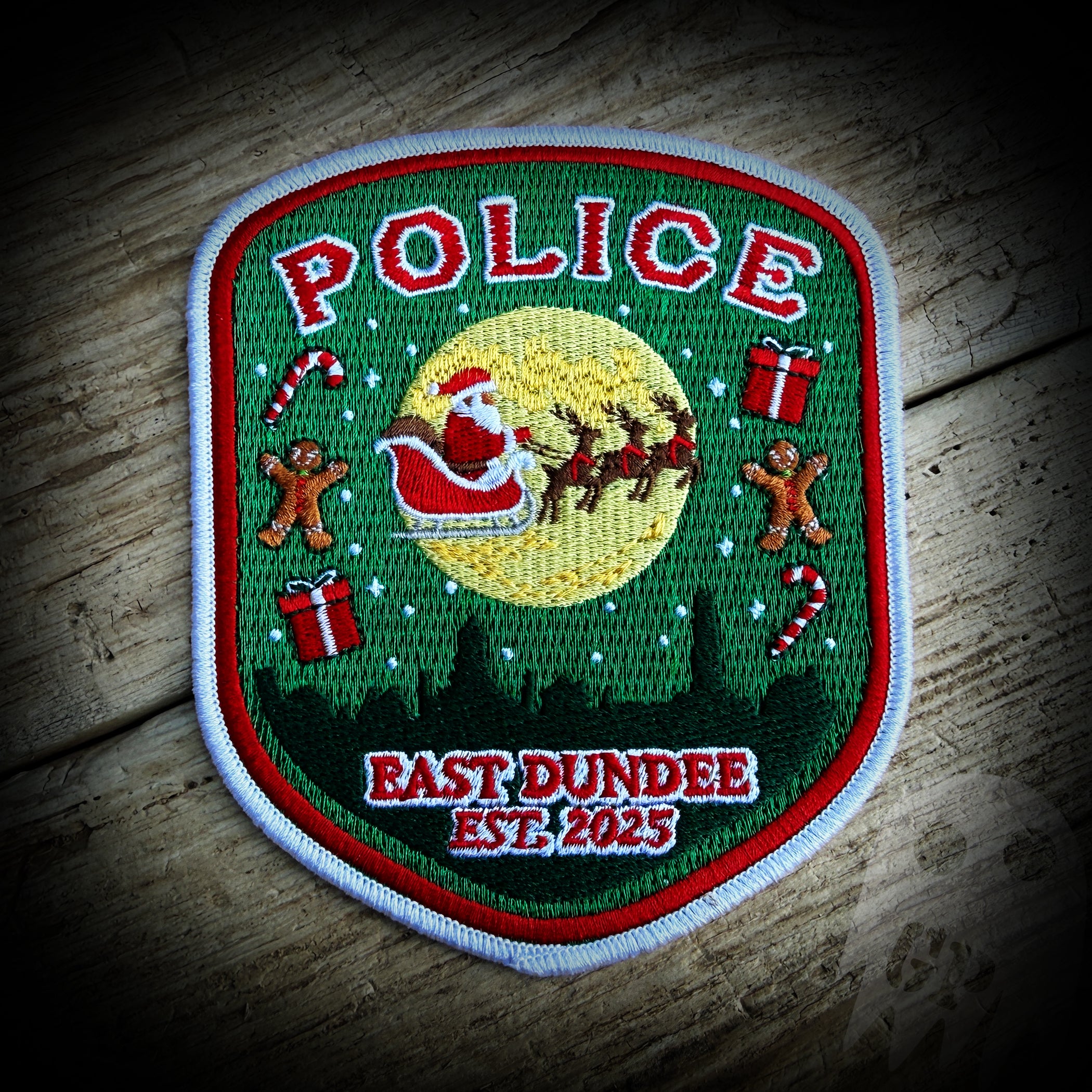 2025 Christmas  - East Dundee, IL PD 2025 Christmas Patch
