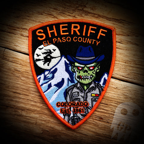 El Paso County Sheriff's Office, CO 2023 Halloween Patch - Limited