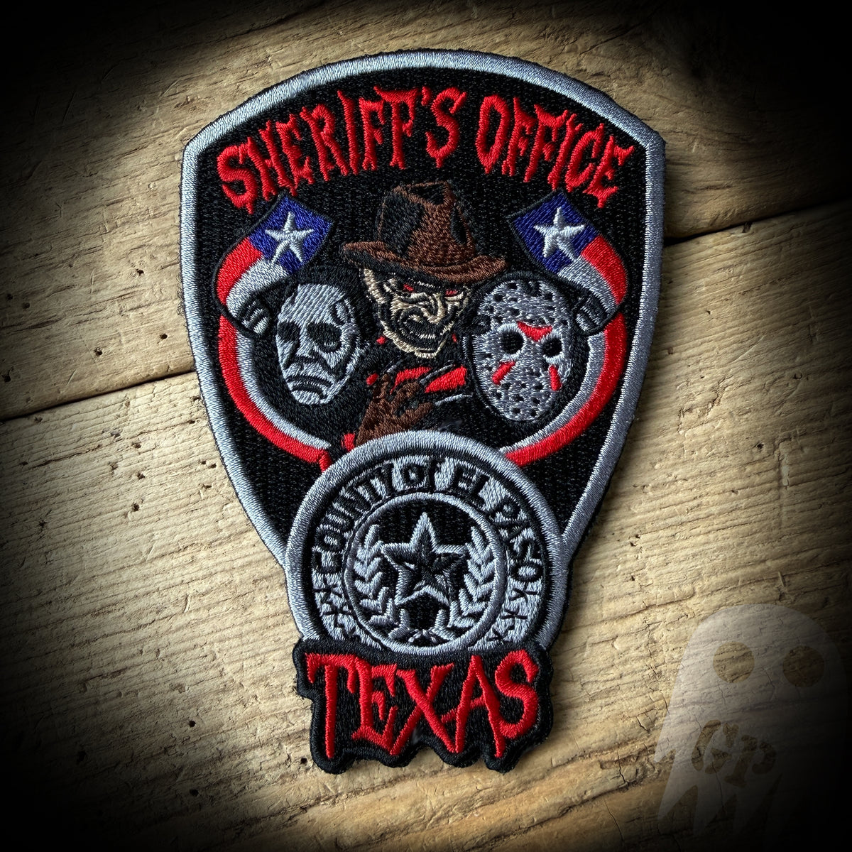 2026 Halloween Myers Jason Freddie - El Paso County Sheriff's Office 2026 Halloween Patch