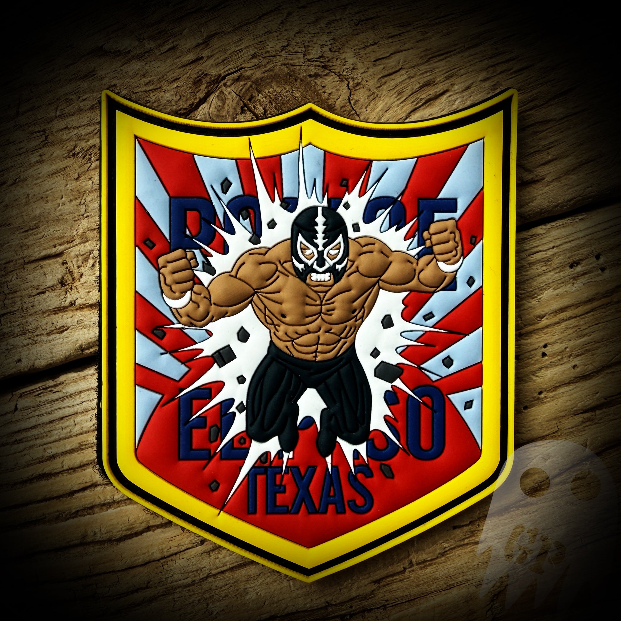 El Paso, TX PD Luchadores Wrestler PVC