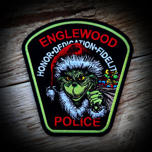 Christmas 2023 - Englewood, NJ PD 2023 Christmas Patch