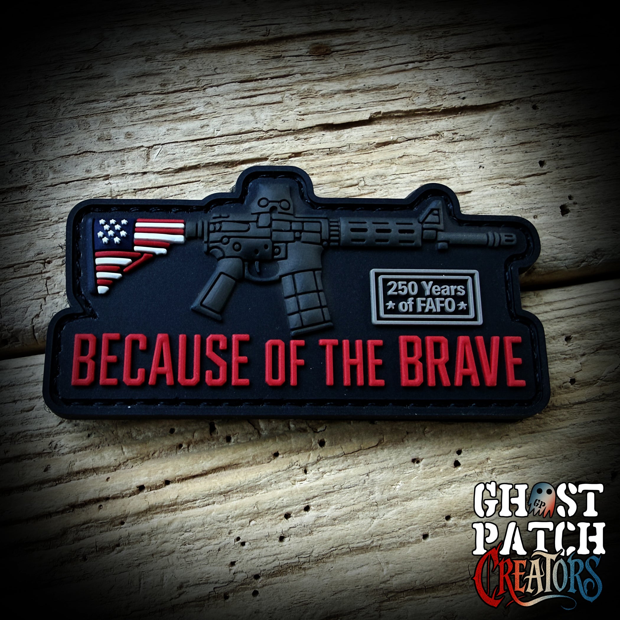 Because of the Brave American 250th PVC