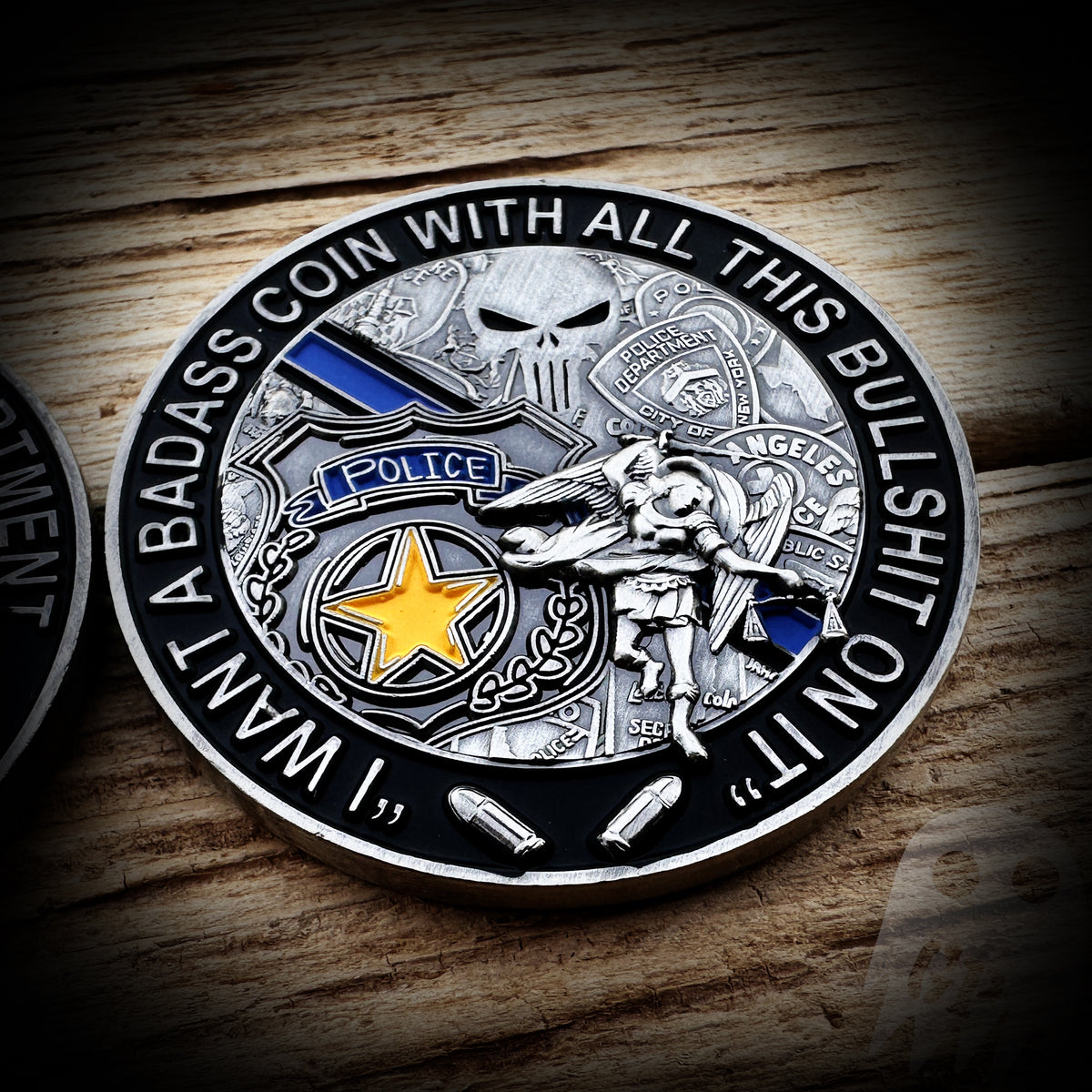 EVERY Police Department Coin – GHOST PATCH