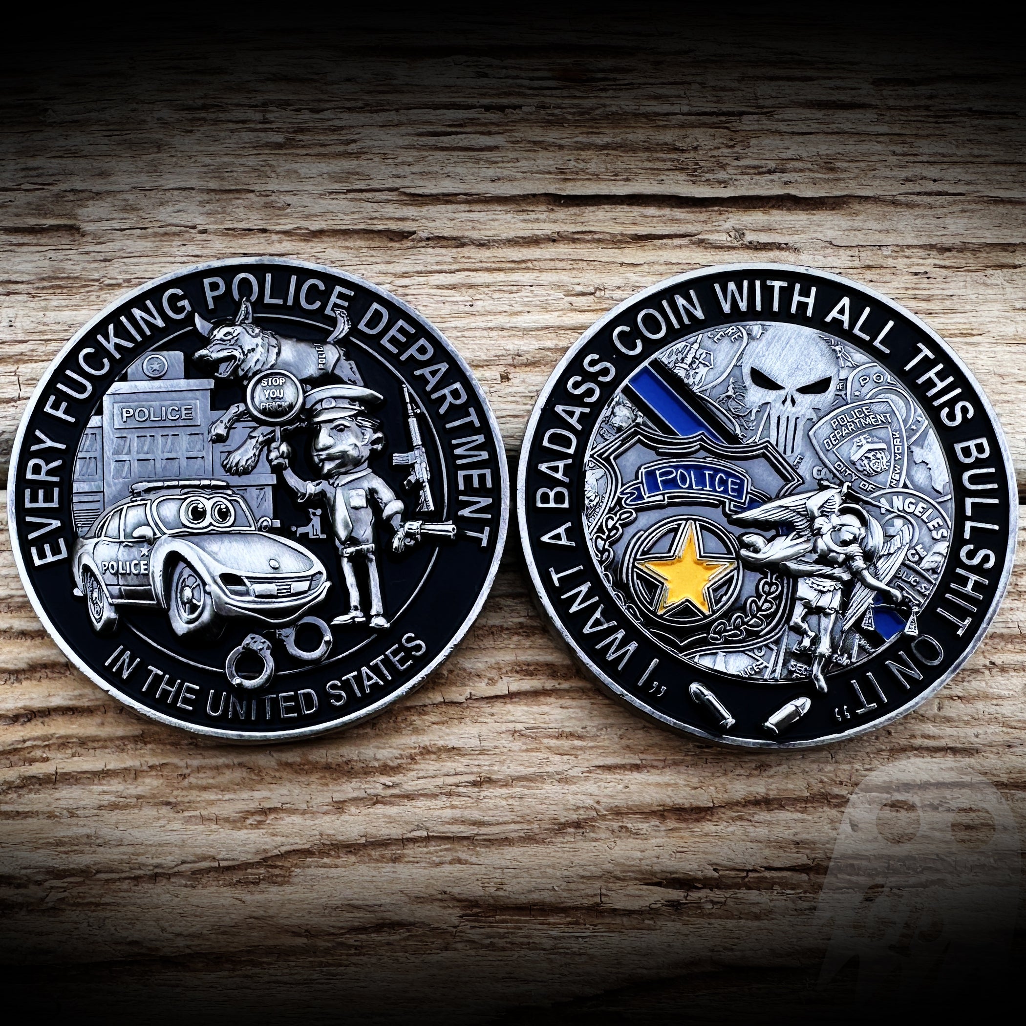 EVERY Police Department Coin