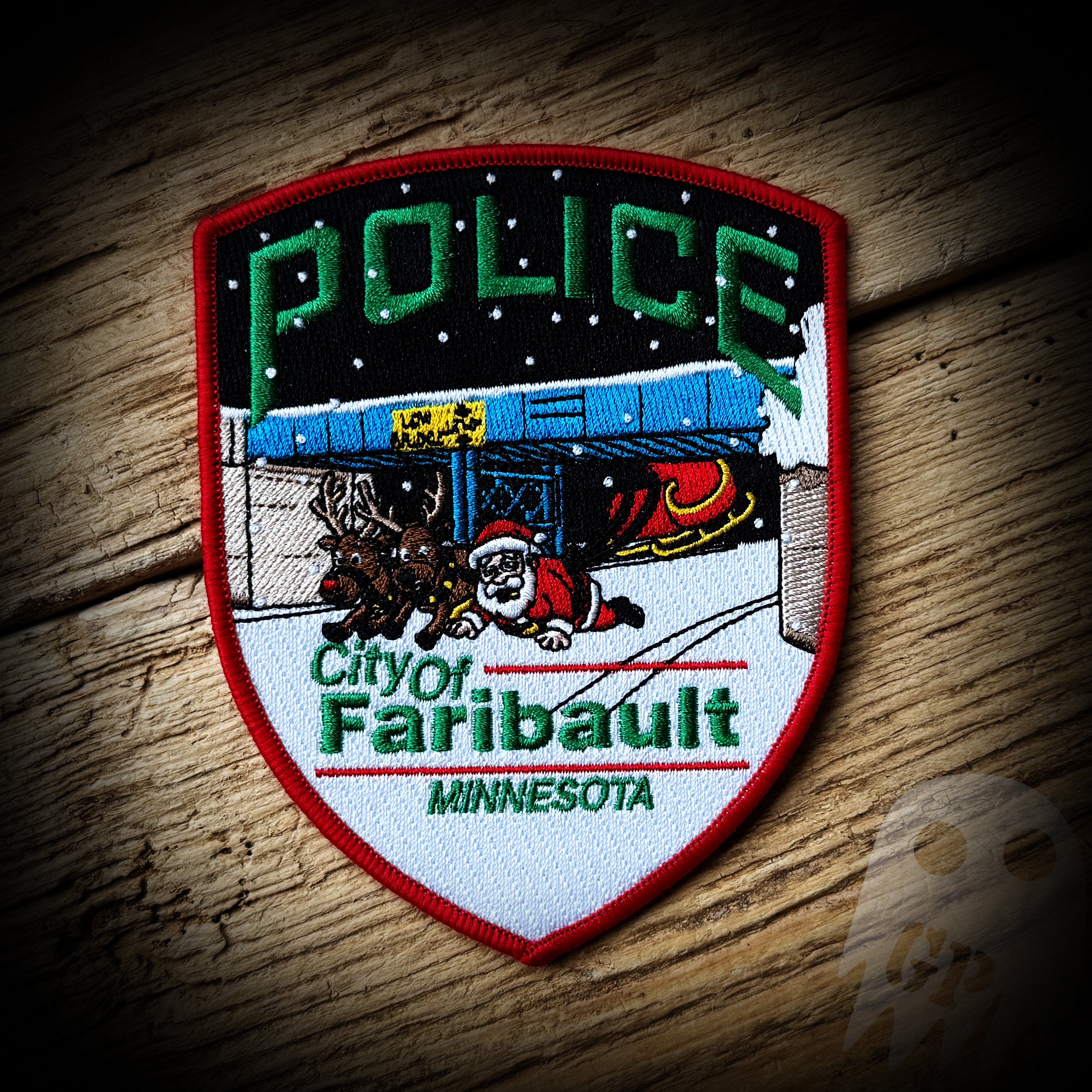 2025 Christmas - Faribault, MN PD 2025 Christmas Patch