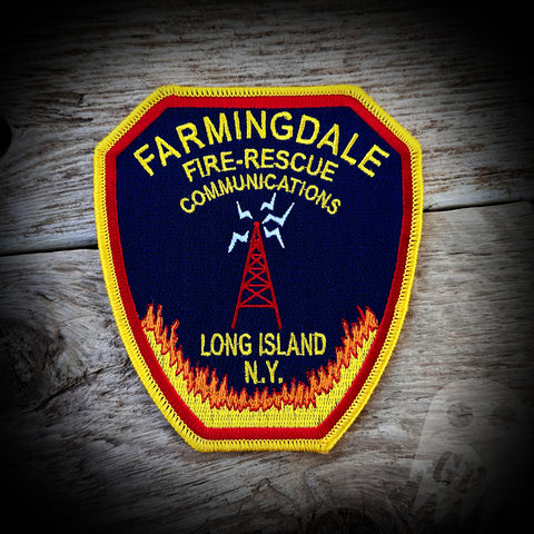 Farmingdale NY Fire Rescue Communications Patch