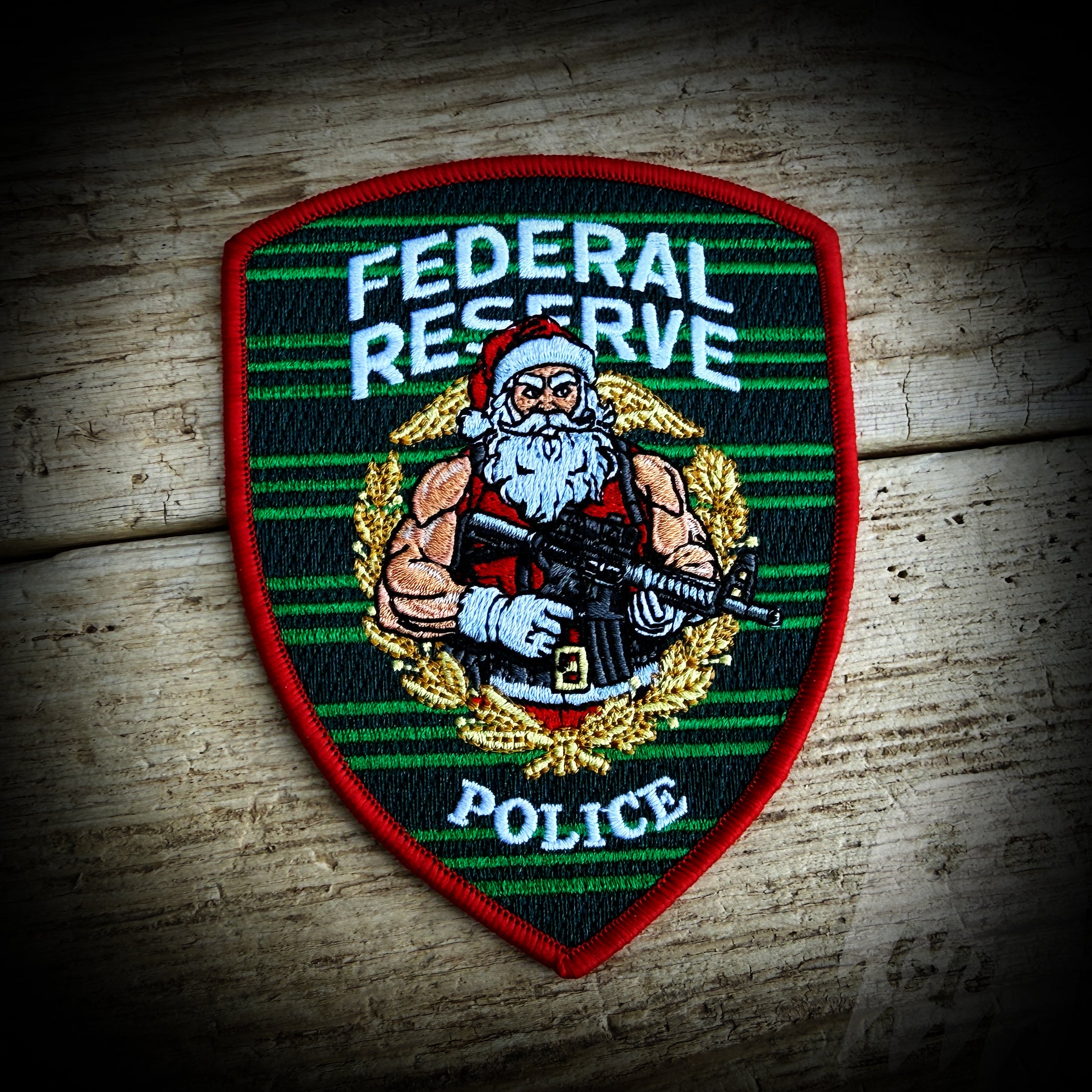 2025 Christmas - Federal Reserve PD 2025 Christmas Patch