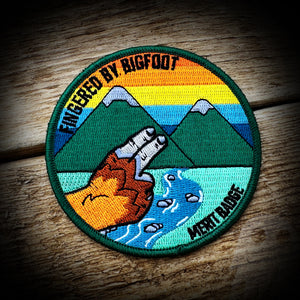 Fingered by Bigfoot - Adult Merit Badge