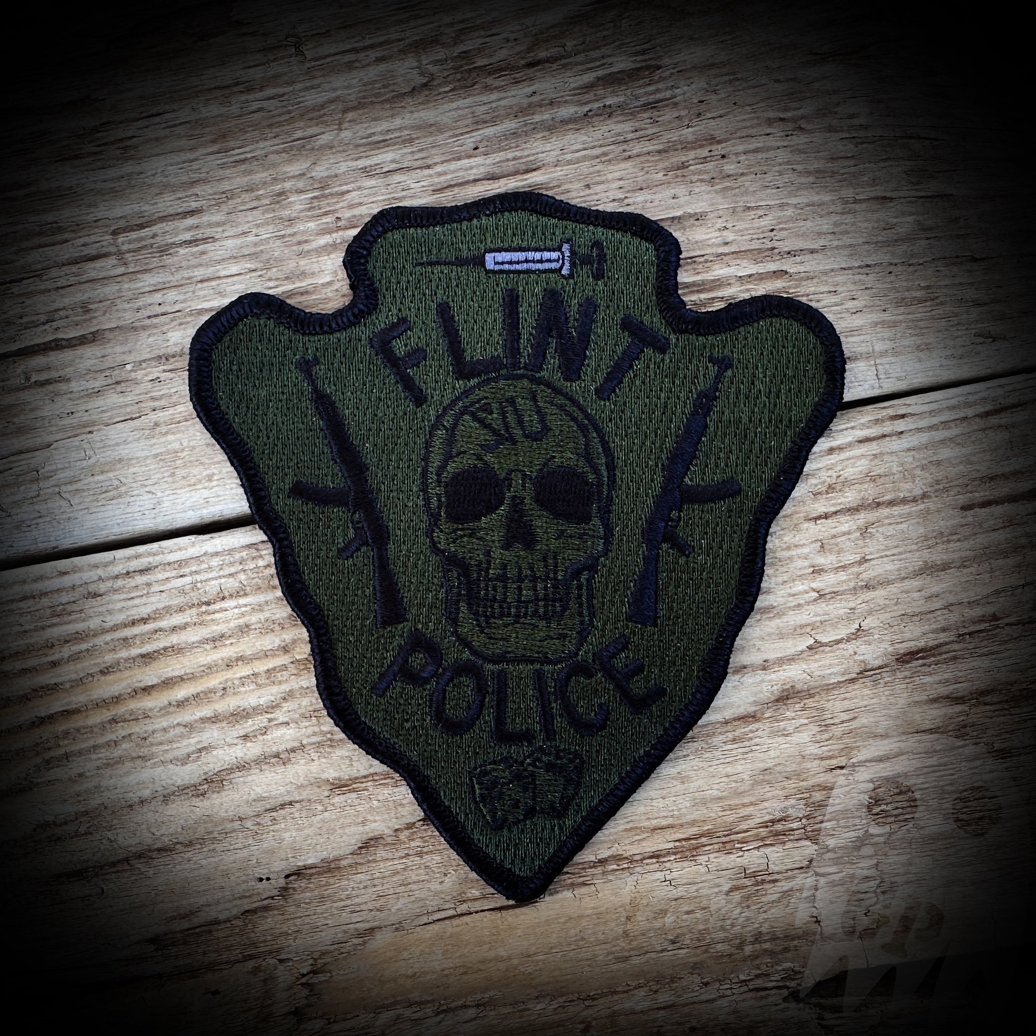 SIU - Flint, MI PD Special Investigations Unit Patch – GHOST PATCH