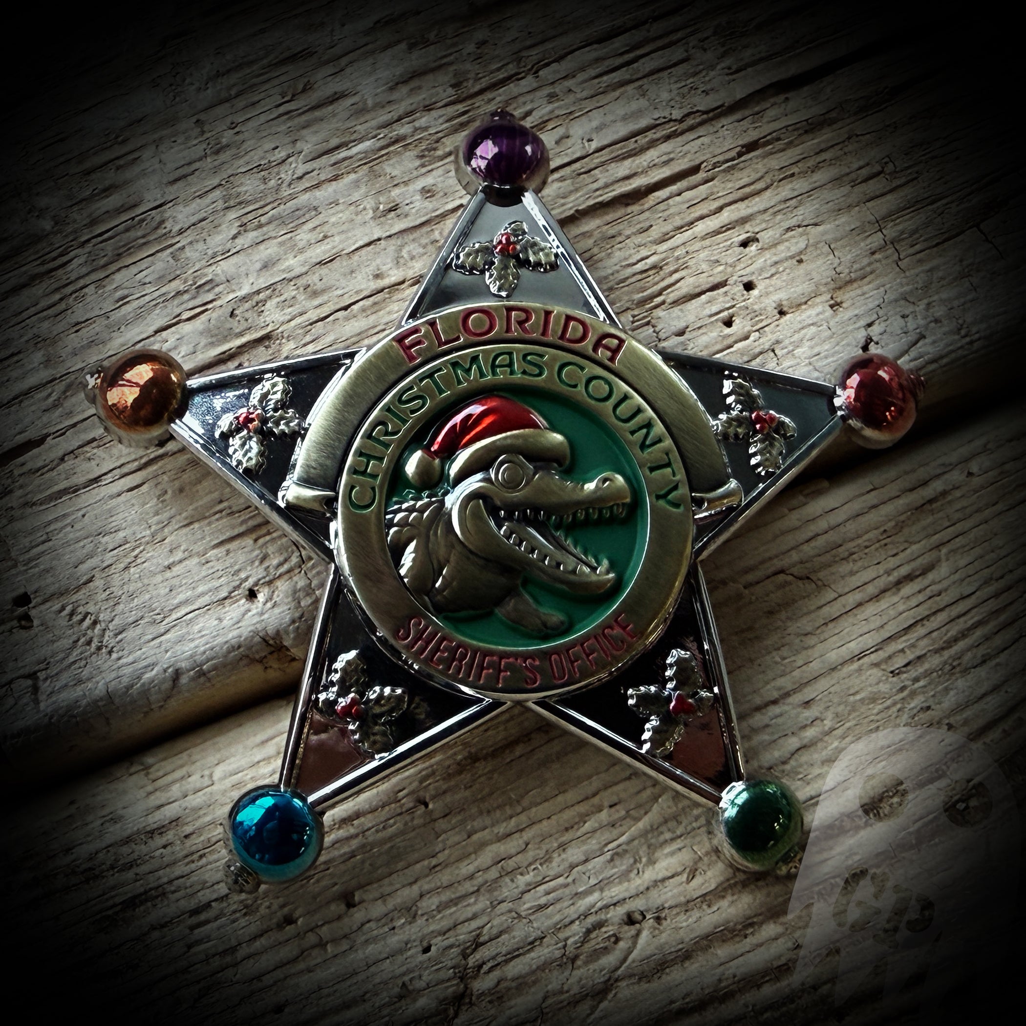 Badge 2025 Christmas - Florida County Sheriff 2025 Christmas Badge