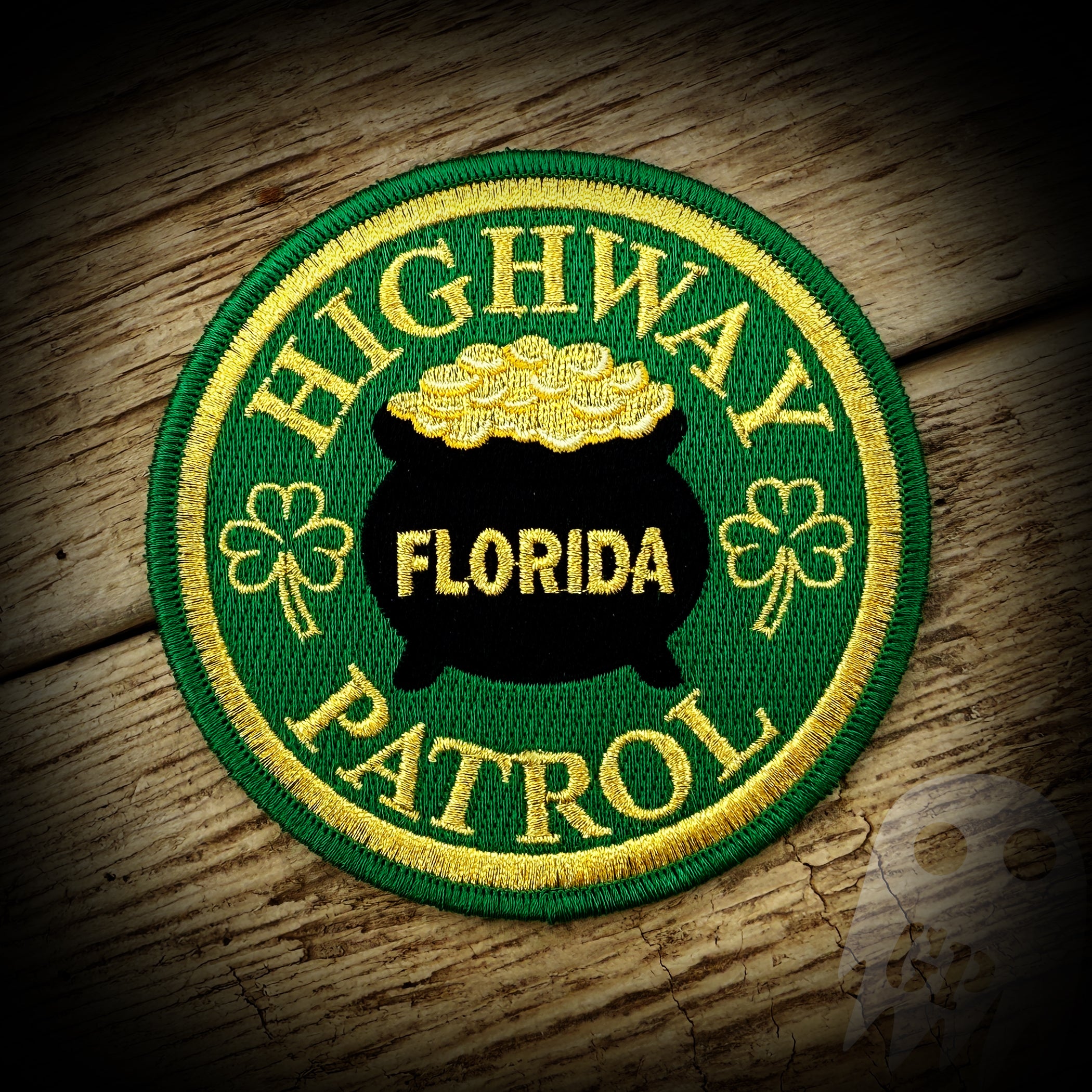 2025 Irish - Florida Highway Patrol 2025 St Patrick's Day Patch