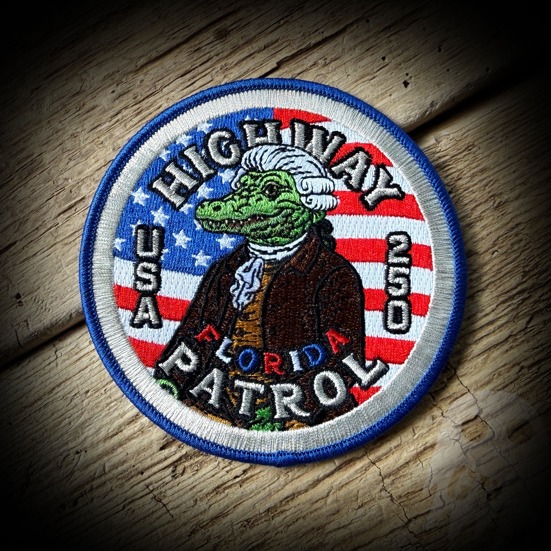 PATCH 250th America - Florida Highway Patrol 250th Anniversary of America Patch