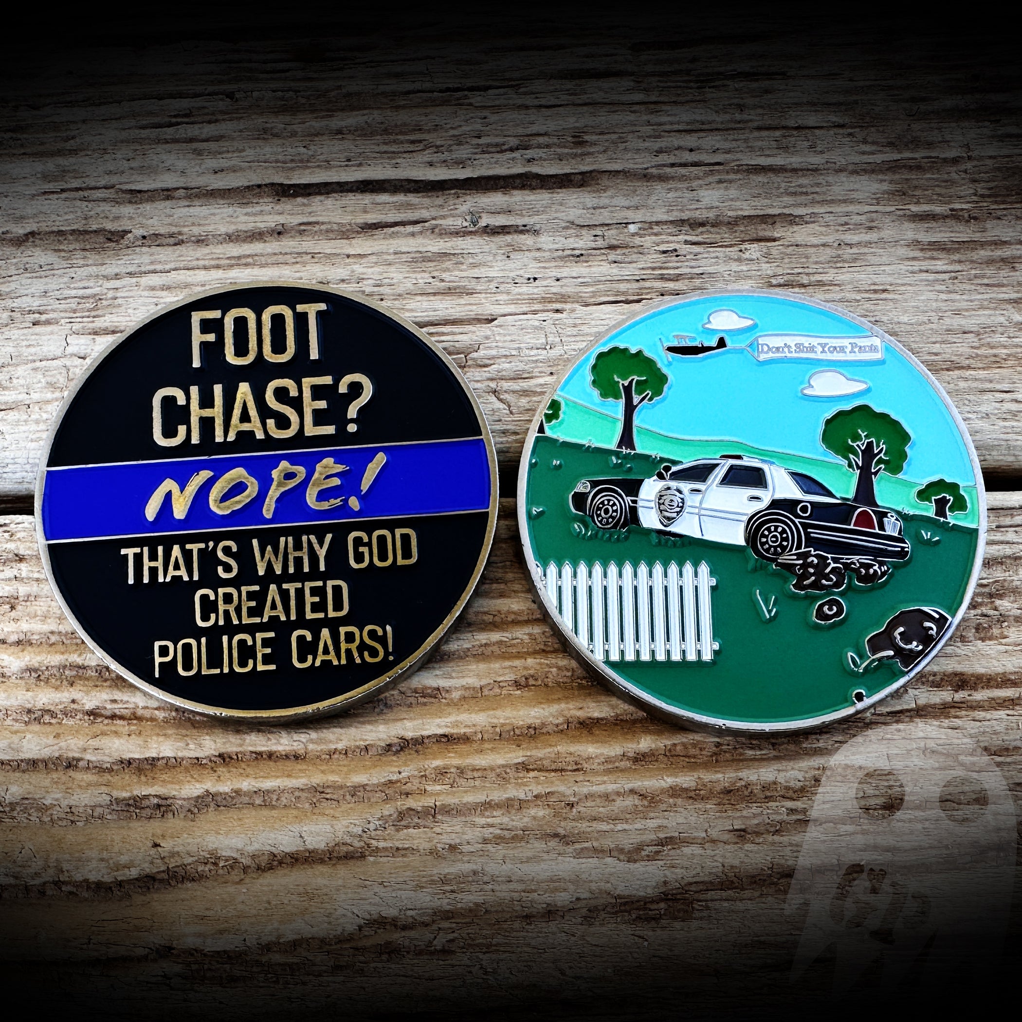 Foot Chase? NOPE! Coin - PMPM