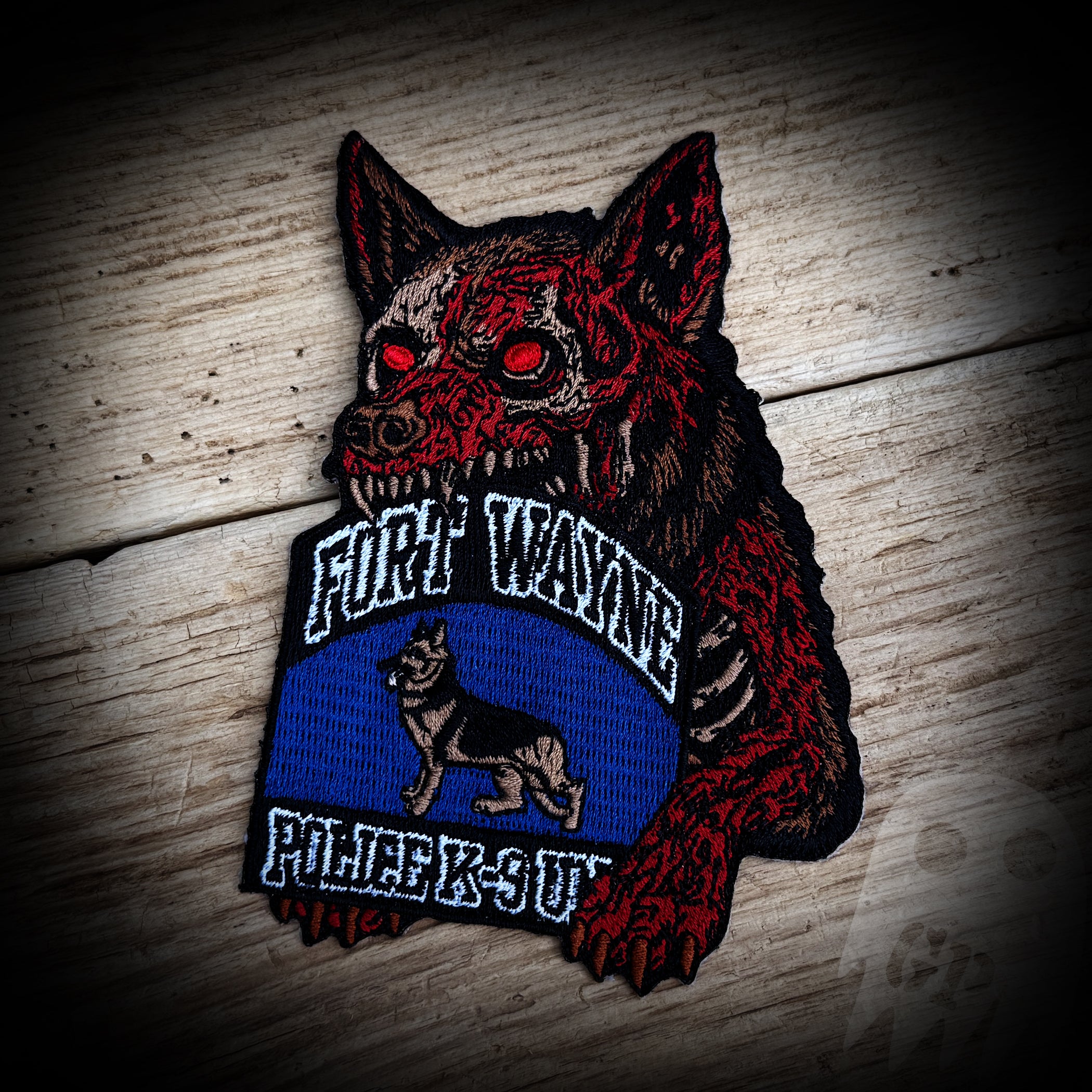 K9 2025 Halloween - Fort Wayne, IN PD K9 2025 Halloween Patch