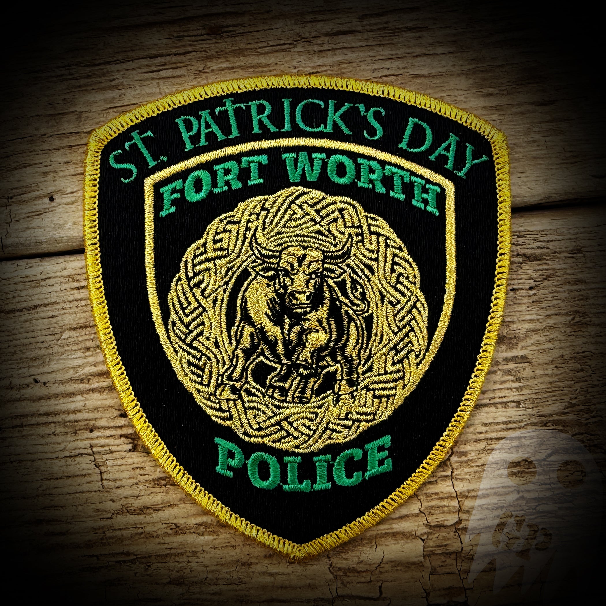 2025 Irish - Fort Worth, TX Police Department 2025 St Patrick's Day Patch