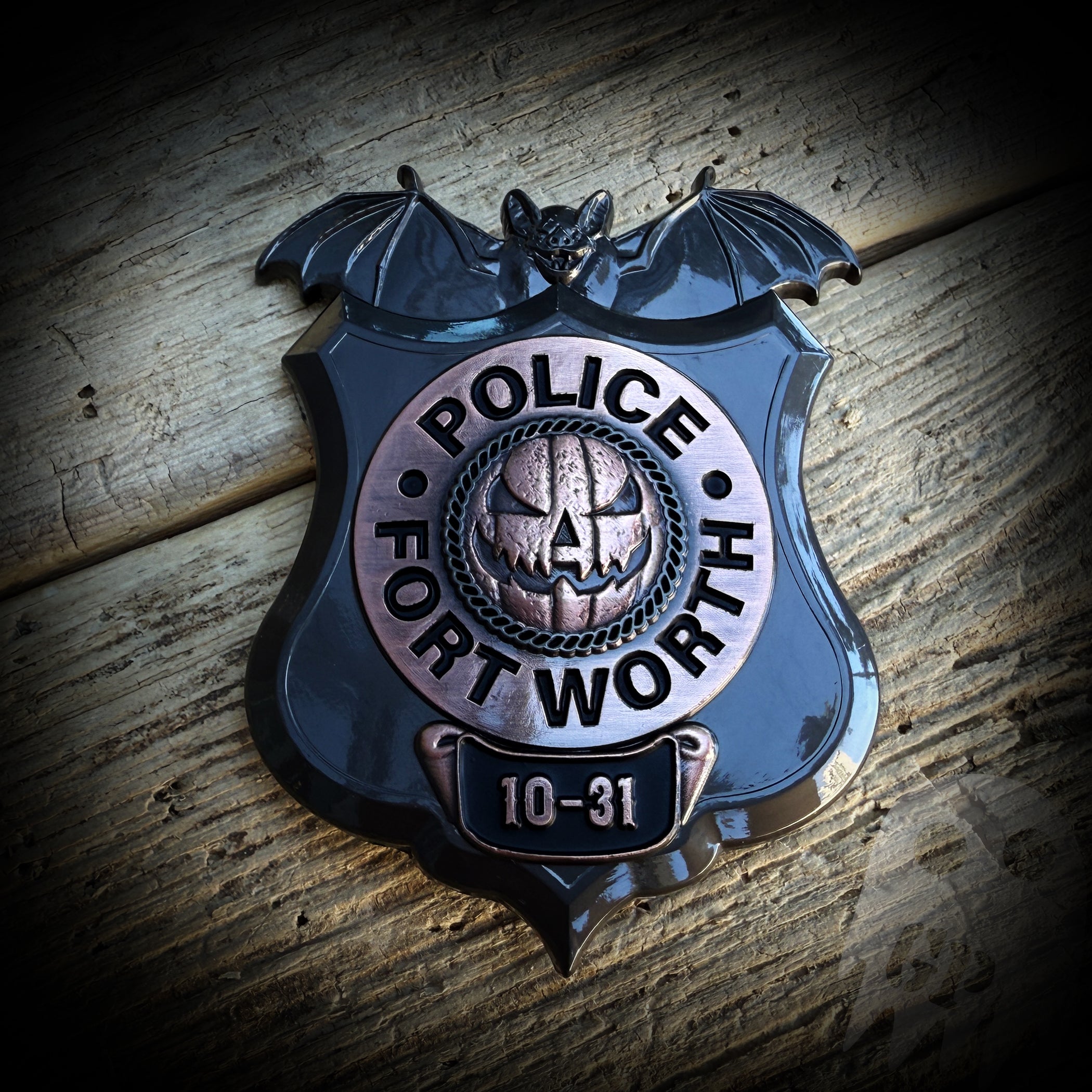 Badge 2025 Halloween - Fort Worth, TX PD 2025 Halloween Badge