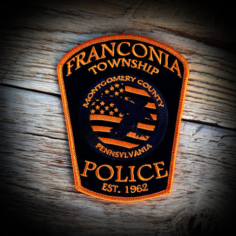 Franconia TWP, PA PD 2023 Halloween Patch - Authentic / LIMITED