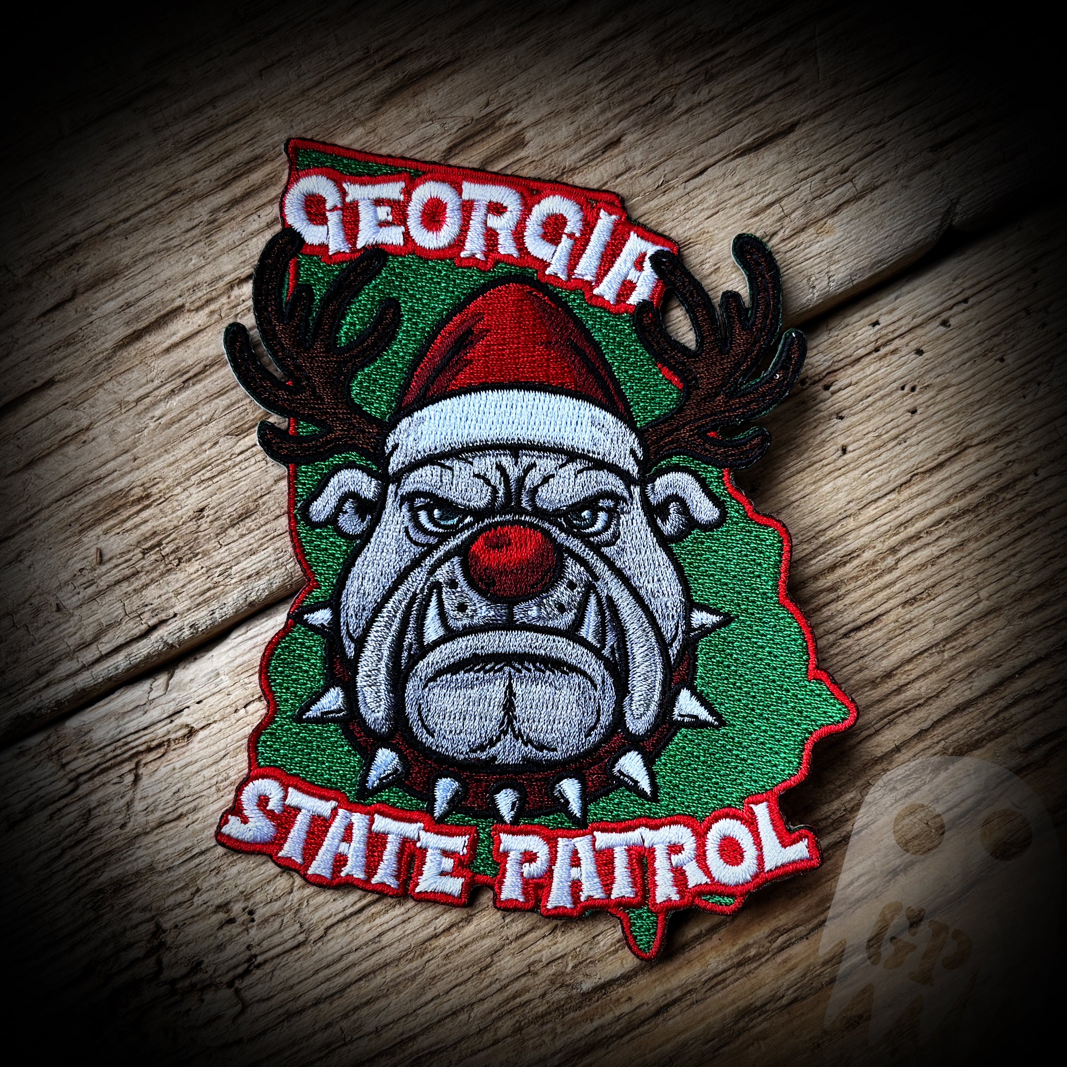PATCH 2025 Christmas - Georgia State Police 2025 Christmas Patch