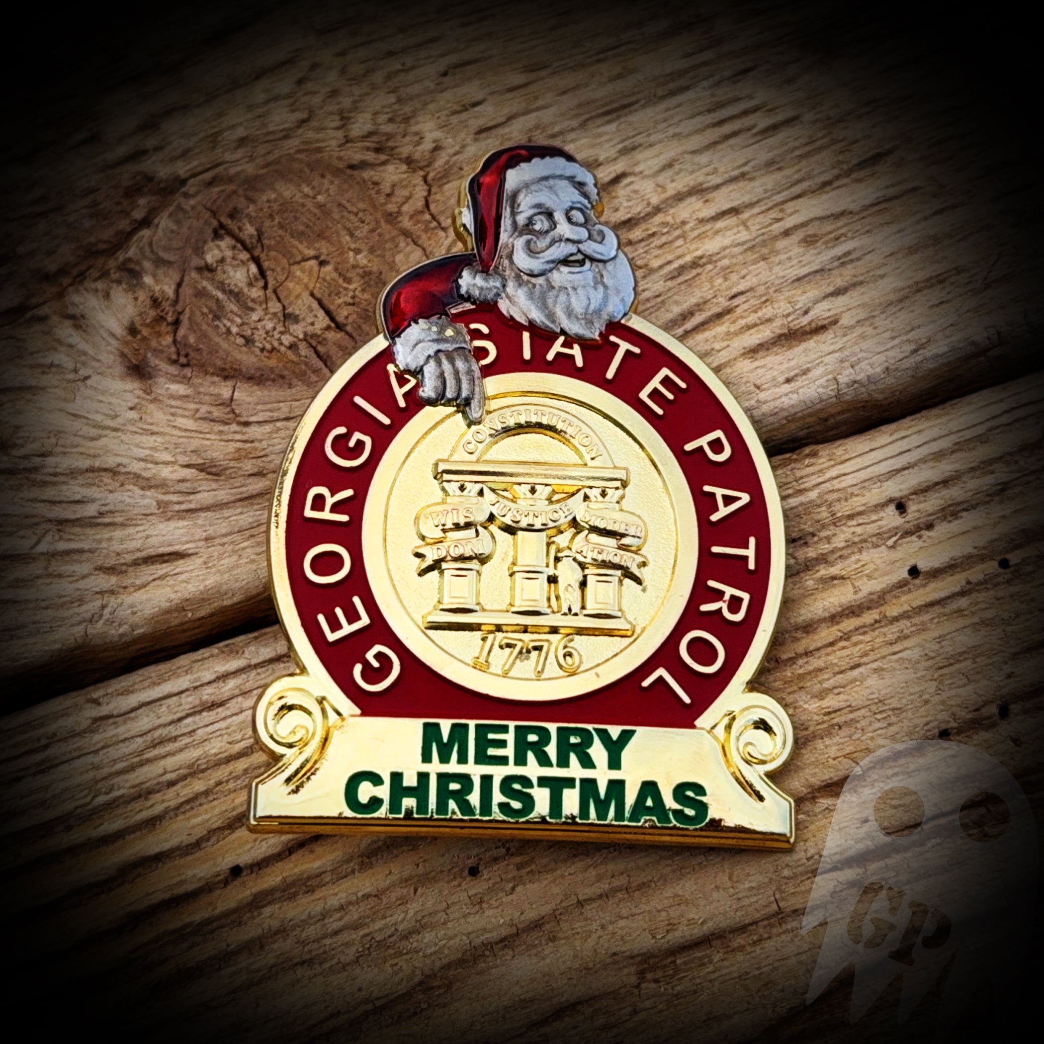 CHRISTMAS BADGE - Georgia State Patrol Christmas Badge