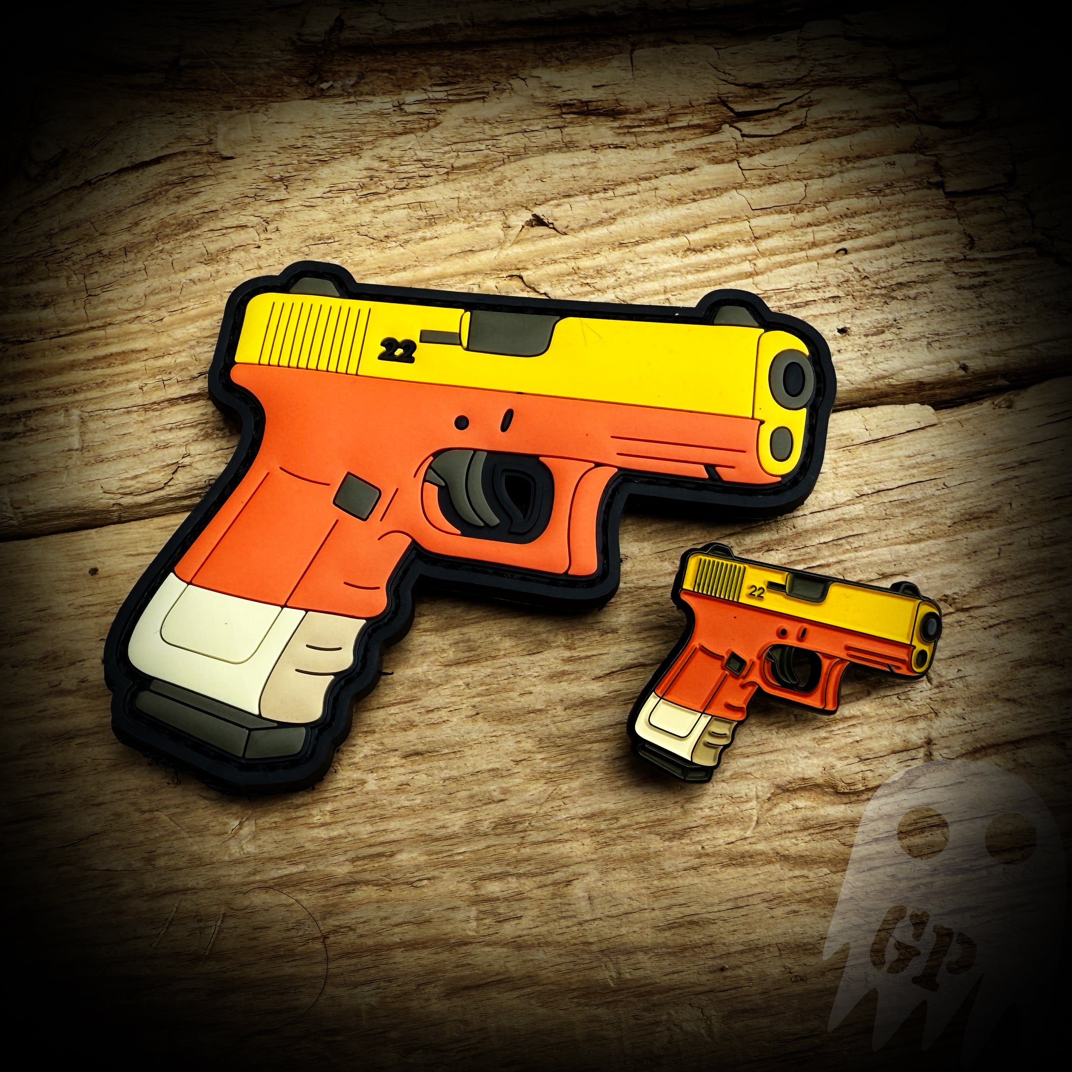 Candy Corn - Handgun Candy Corn PVC and Pin – GHOST PATCH