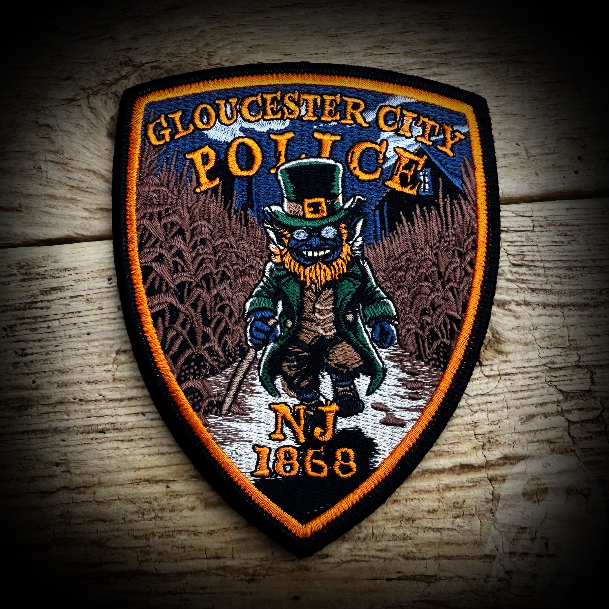 2025 Halloween - Gloucester, NJ PD Halloween Patch