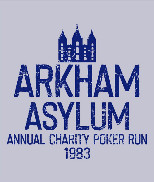 T-Shirt - Gotham PD Arkham Asylum Charity Poker Run Shirt