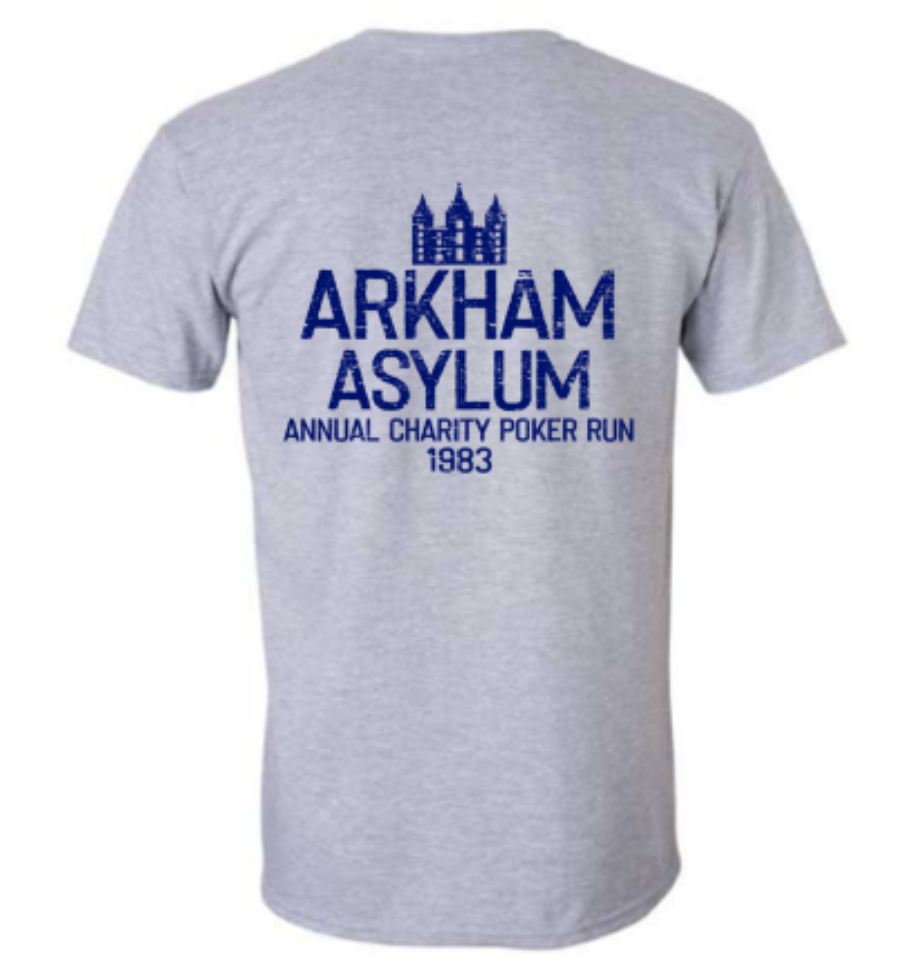 T-Shirt - Gotham PD Arkham Asylum Charity Poker Run Shirt