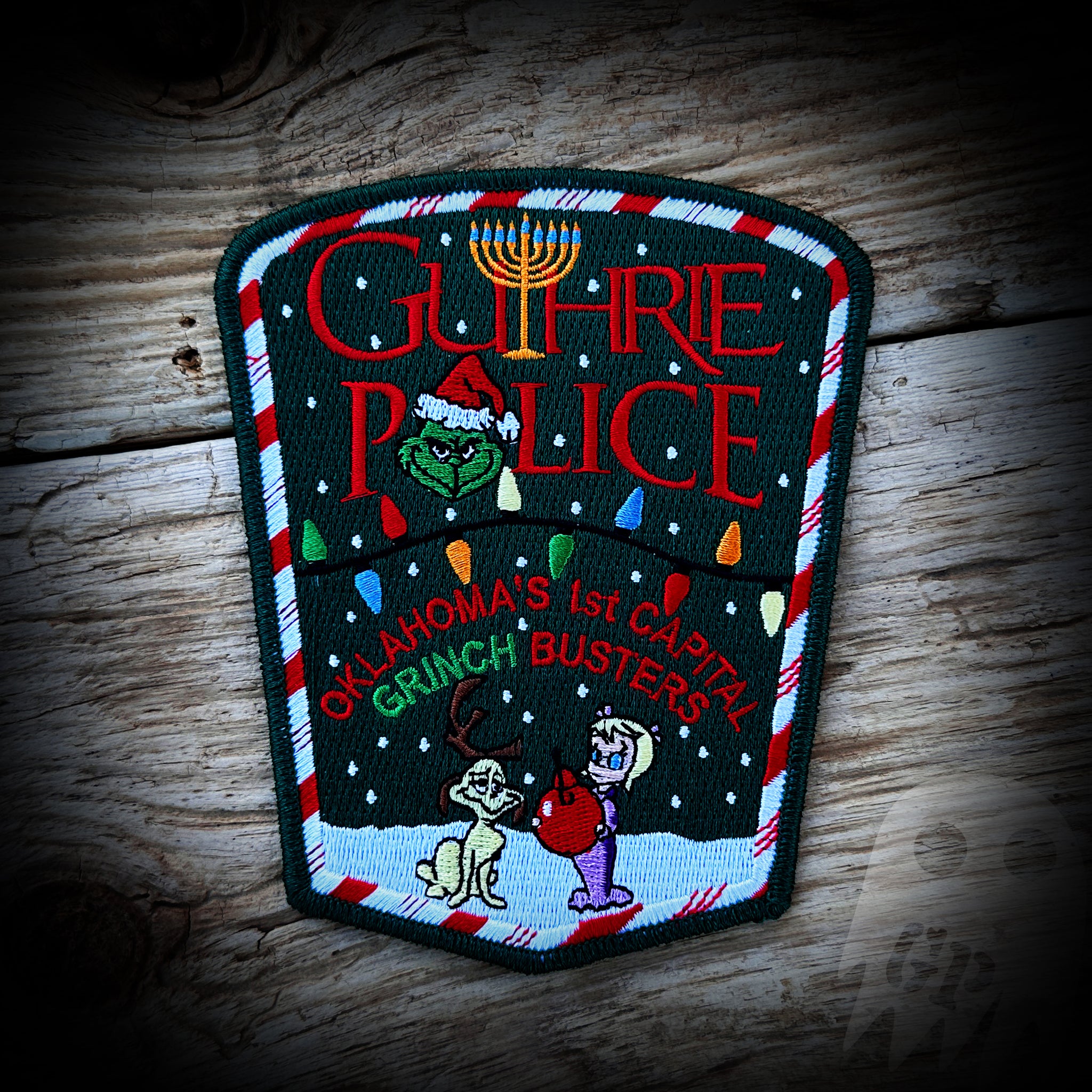 CHRISTMAS - Guthrie, OK PD 2023 Christmas Patch