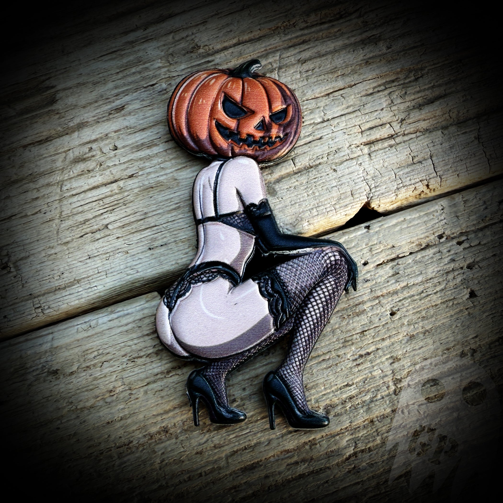 #10 Pin Up Girl XGP - Halloween - Amazing Pumpkin Head