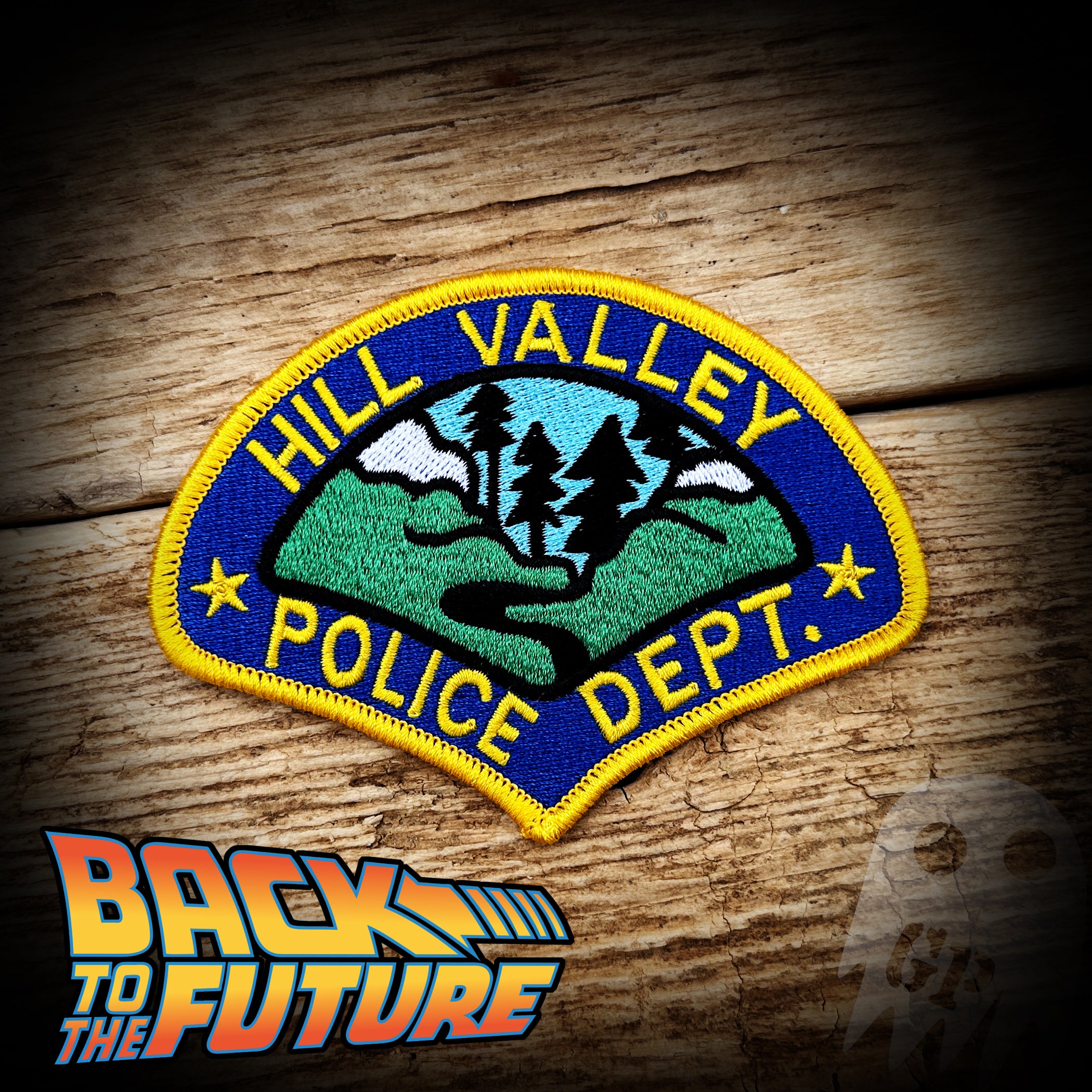 1955 #66 - Hill Valley Police Department Patch -  Back to the Future 1