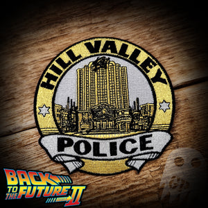 Biff's Alternate 1985 #67 - Hill Valley Police Department Patch -  Back to the Future 2