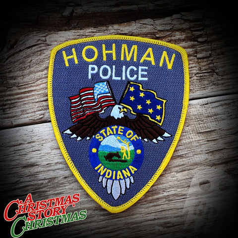 SEQUAL REPLICA - #88 Hohman, IN Police Department Patch - A Christmas Story Christmas