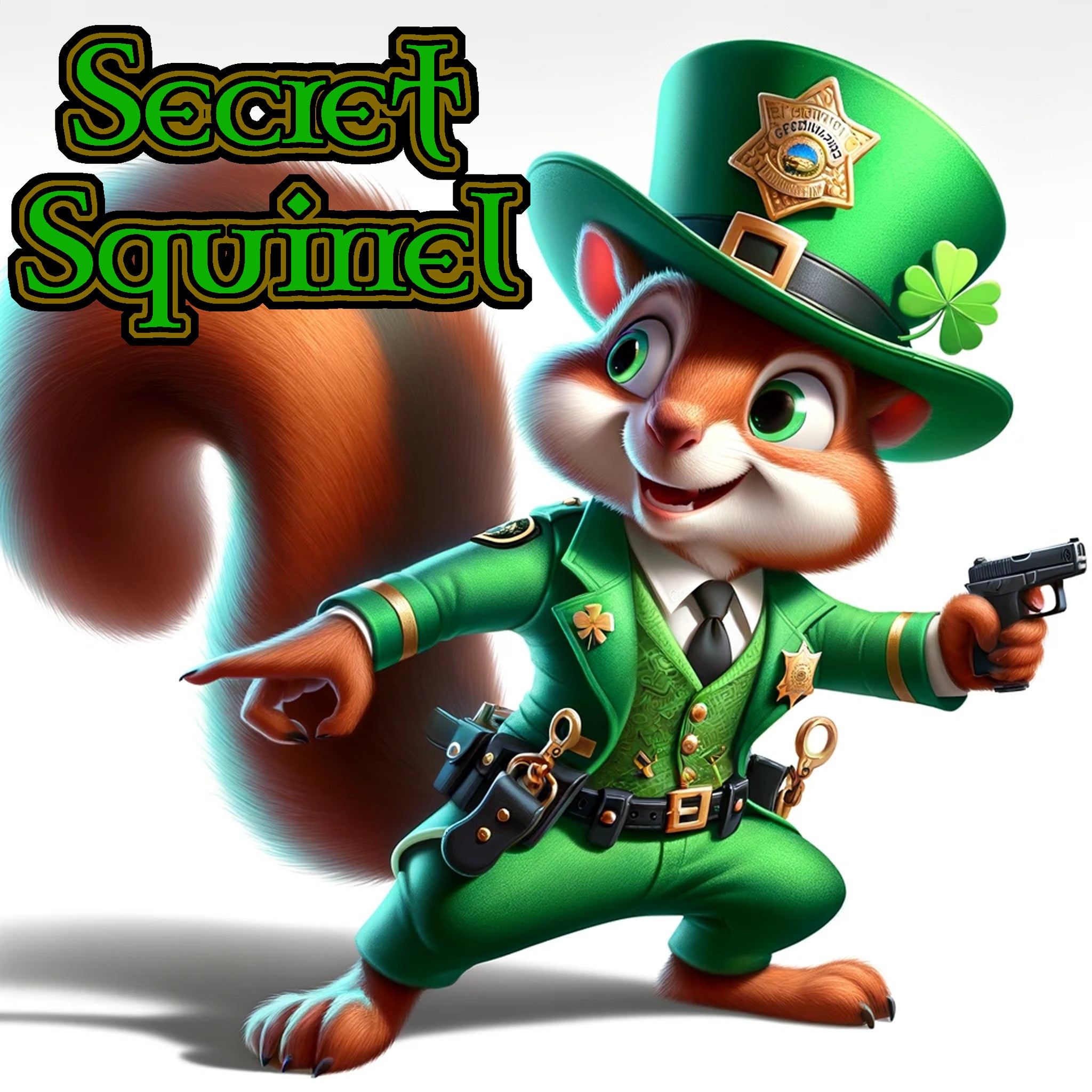 Irish Arizona PD Secret Squirrel Patch (NOT THE PHOTO SHOWN)