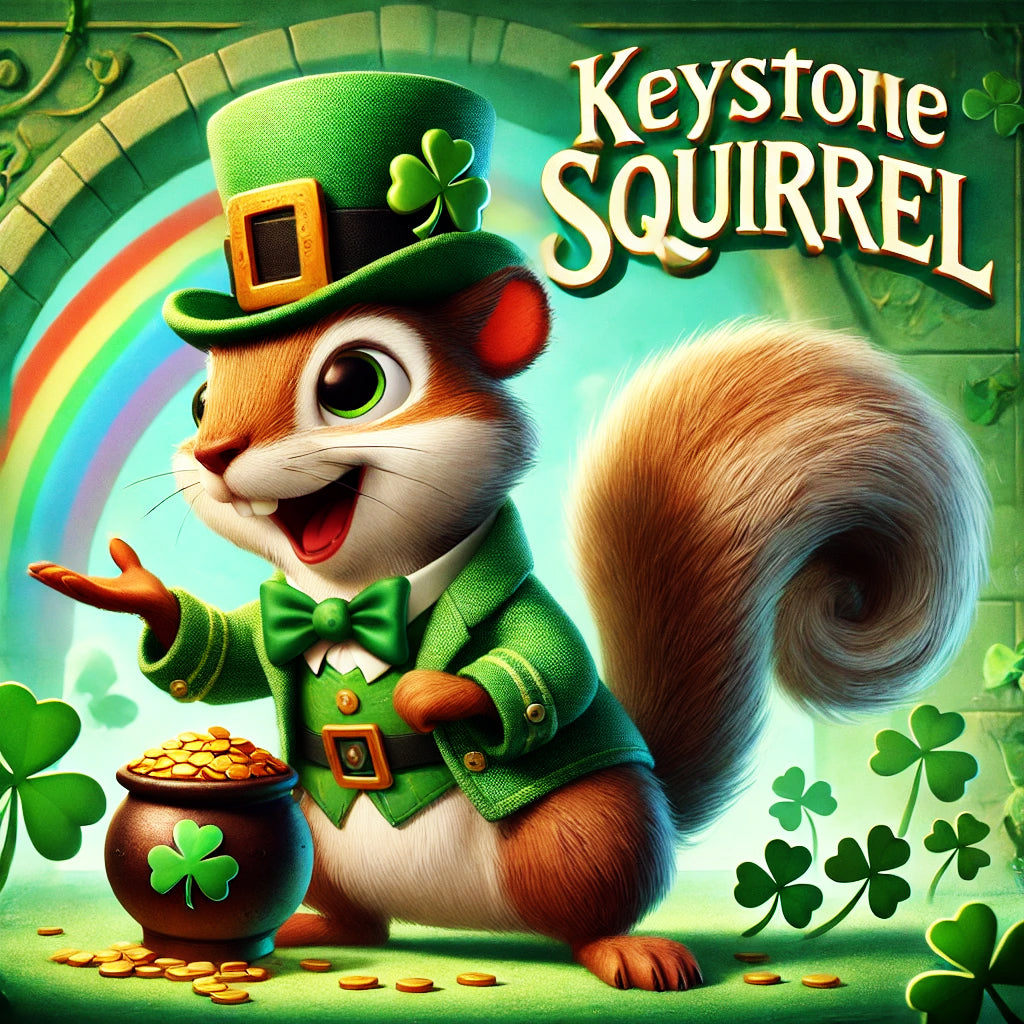 St. Patrick's Day 2024 - Keystone Squirrel 2024 St. Patrick's Day Patch