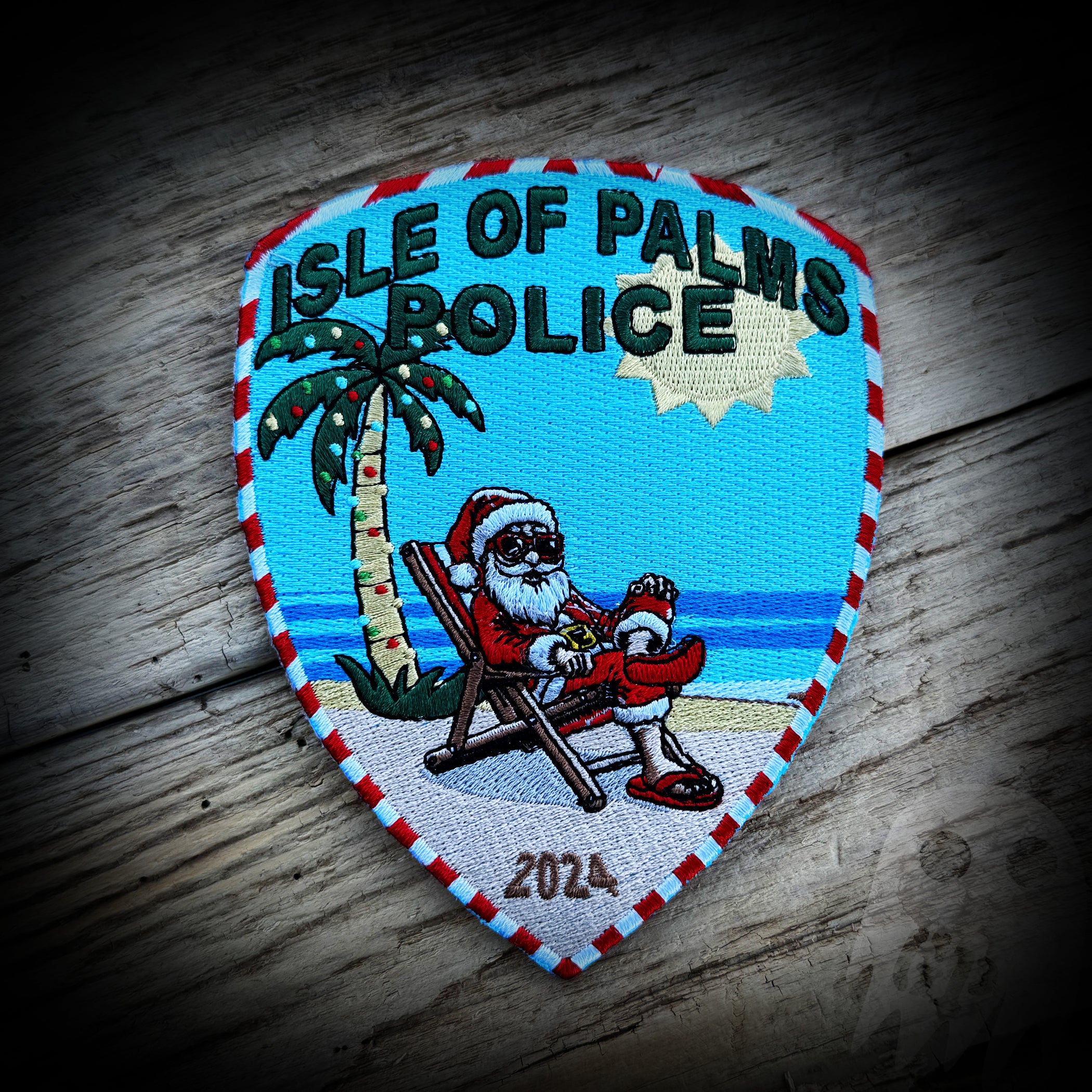 2024 Christmas -Isle of Palms, SC PD 2024 Christmas Patch