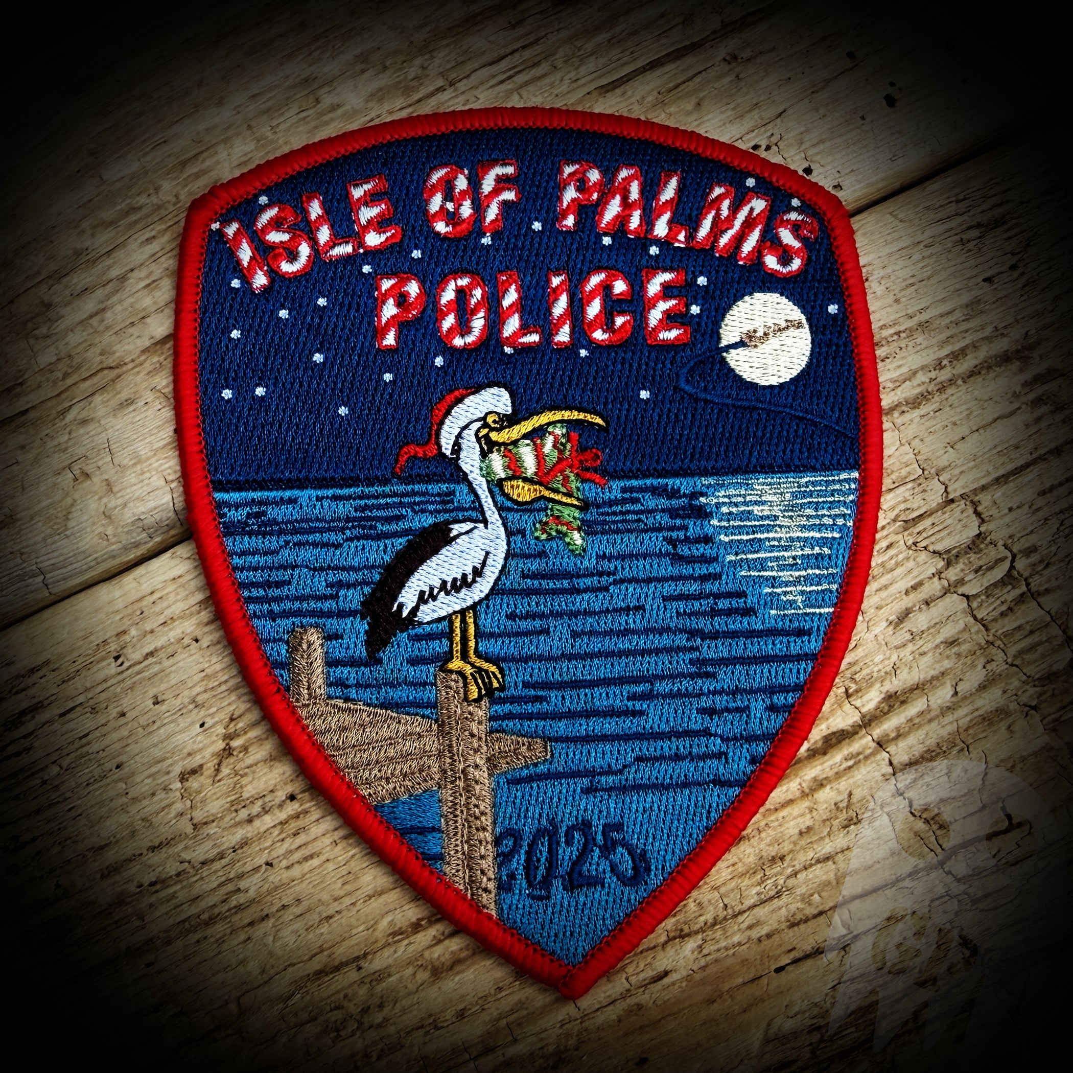 2025 Christmas - Isle of Palms, SC PD 2025 Christmas Patch
